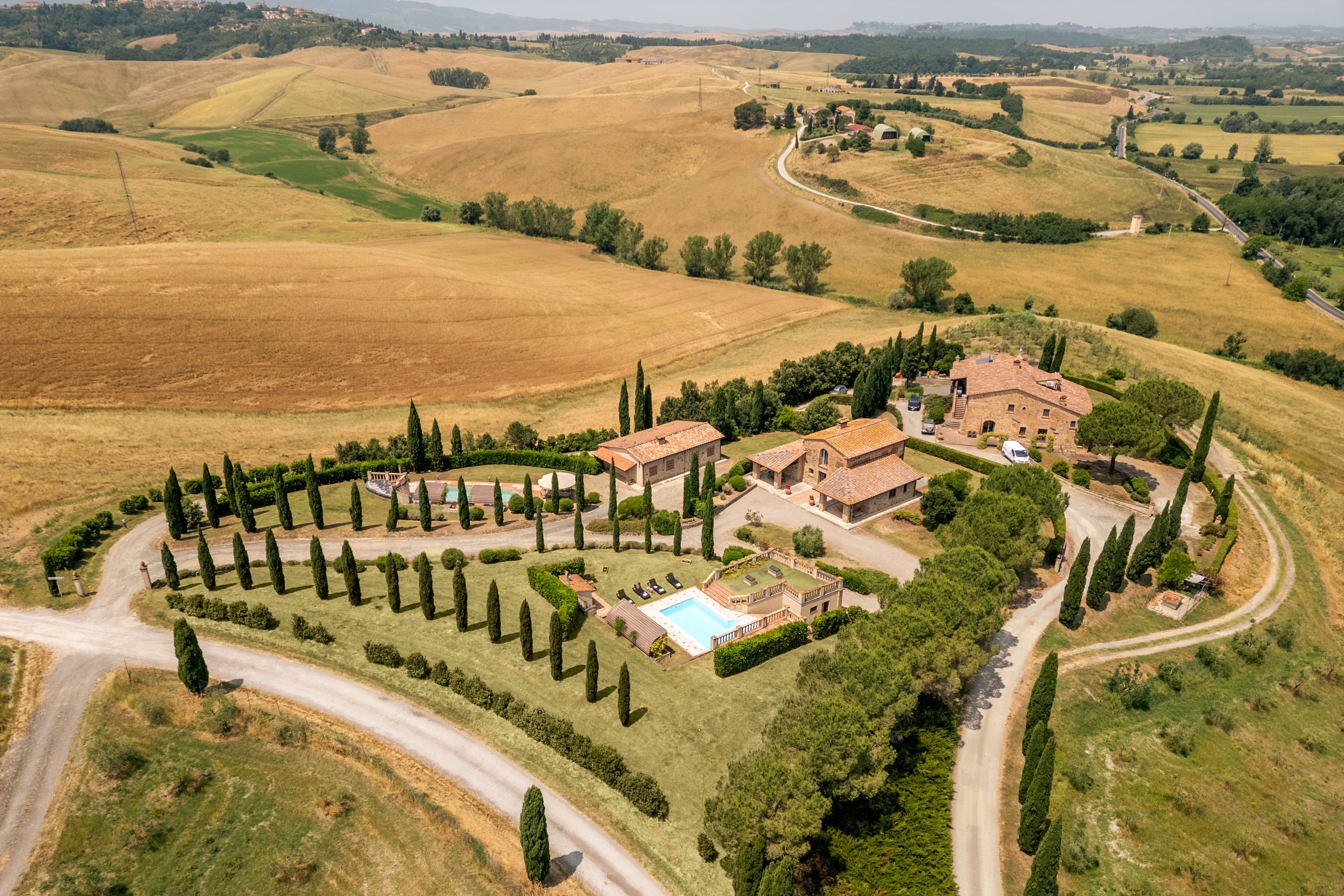 Villa Collina Cortona: Elegant 4-Bedroom Luxury Villa with Pool, Tuscany