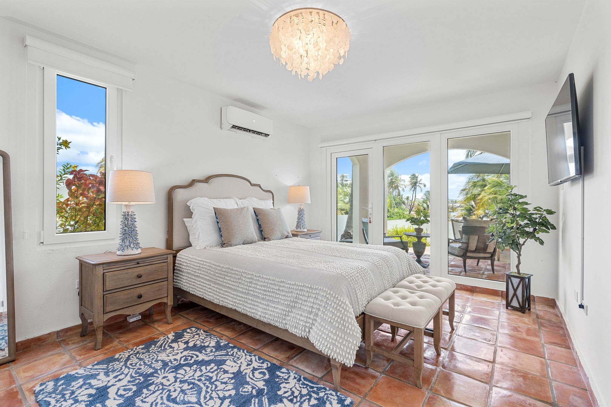 Villa Corossol Puerto Rico: Luxury 3-Bedroom Villa with Seaview and Tennis Court, Puerto Rico Saint Barthelemy