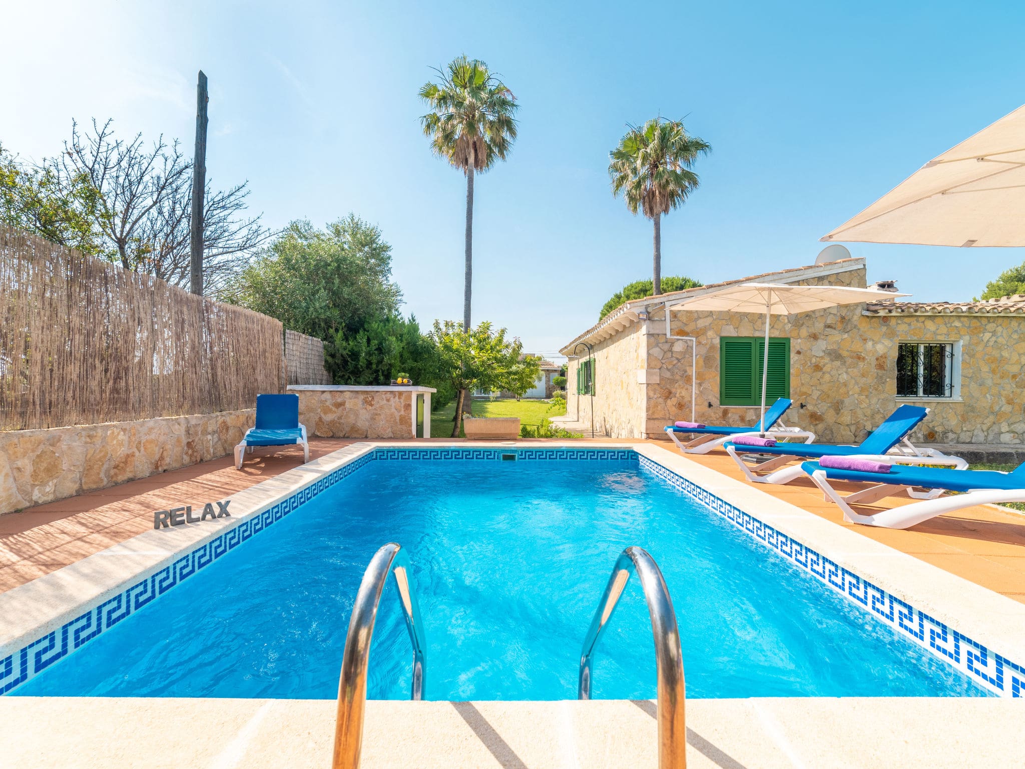 Villa Ermita Alcudia: Stunning 4-Bedroom Mountain View Villa with Private Pool and Gardens in Mallorca Spain
