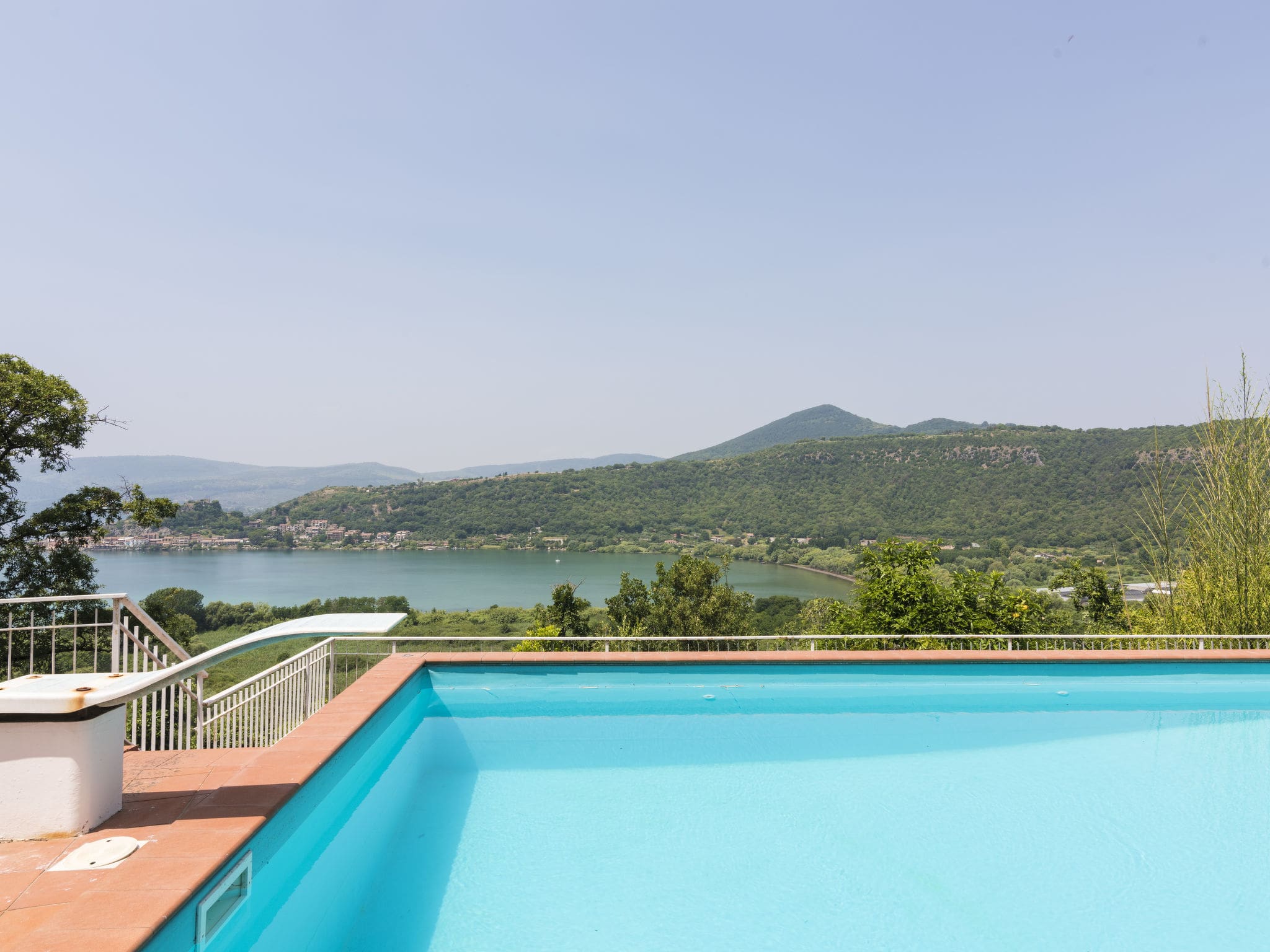 Villa Flaminia Trevignano: Spectacular 5-Bedroom Lakeside Villa with Private Pool and Cinema Room near Rome Italy