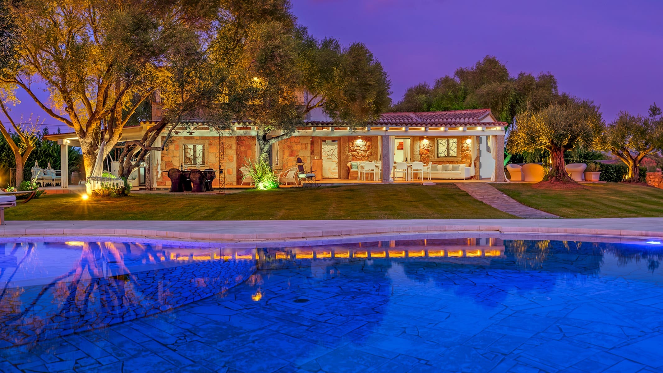 Villa Ginepro Gallura: Luxury 5-Bedroom Villa with Swimming Pool and Tennis Court, Sardinia North