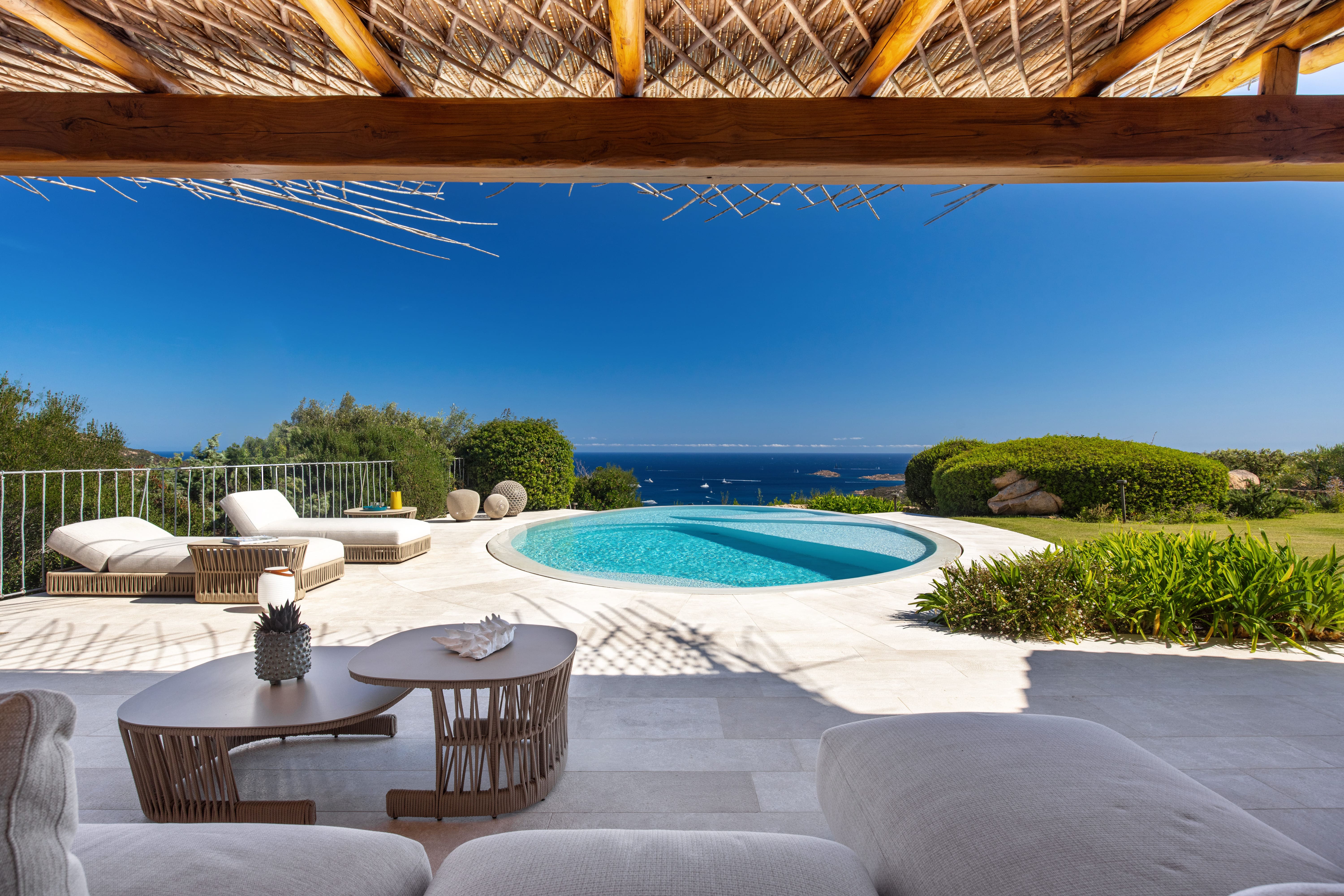 Villa Ginepro San Pantaleo: Luxury 4-Bedroom Villa with Seaview and Pool, Sardinia North