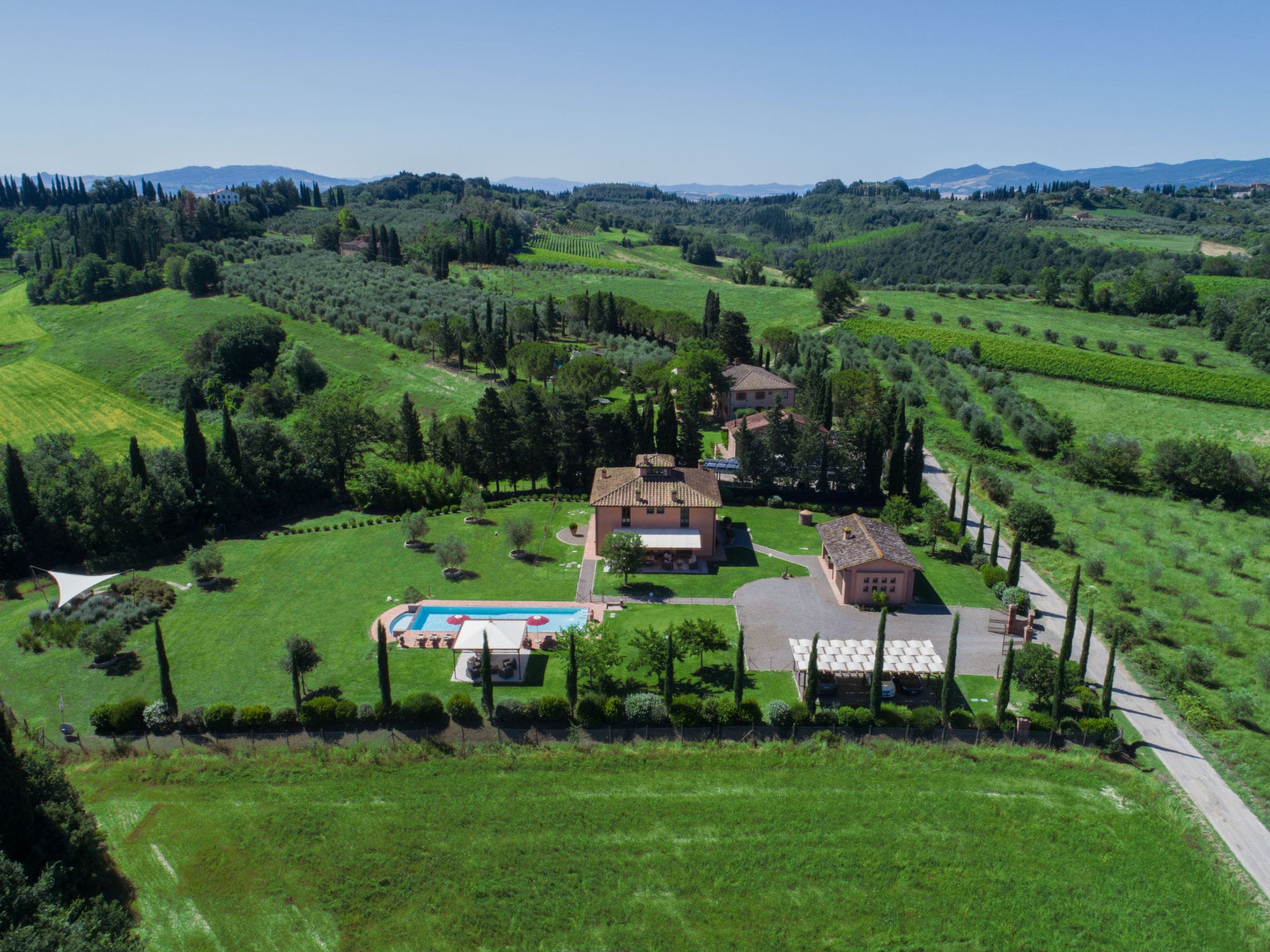 Villa Ginestra Peccioli: Elegant 4-Bedroom Tuscan Villa with Private Pool and Panoramic Countryside Views