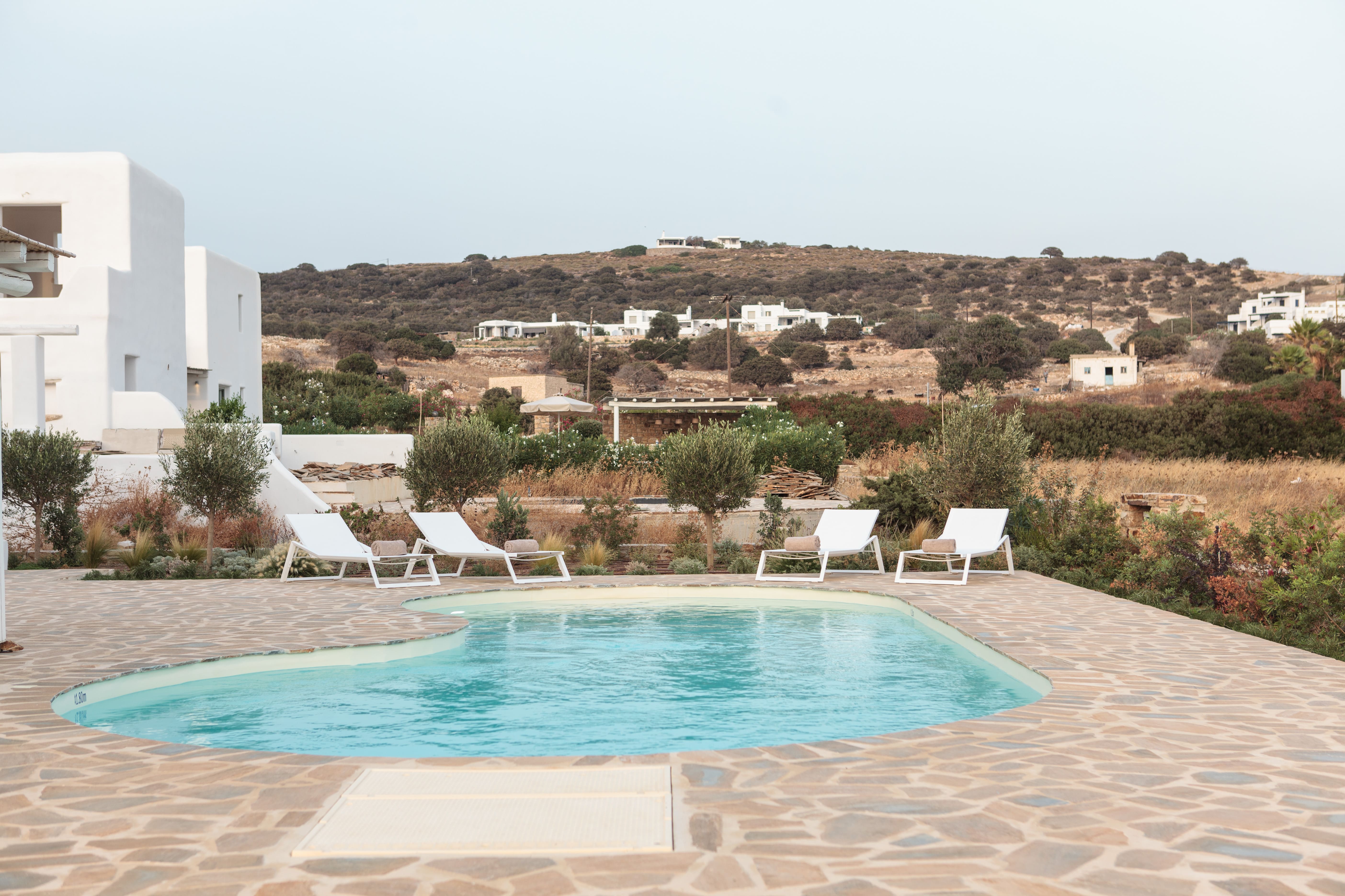 Villa Glyfada Naxos: Luxury 4-Bedroom Villa with Private Pool and Sea Views, Naxos