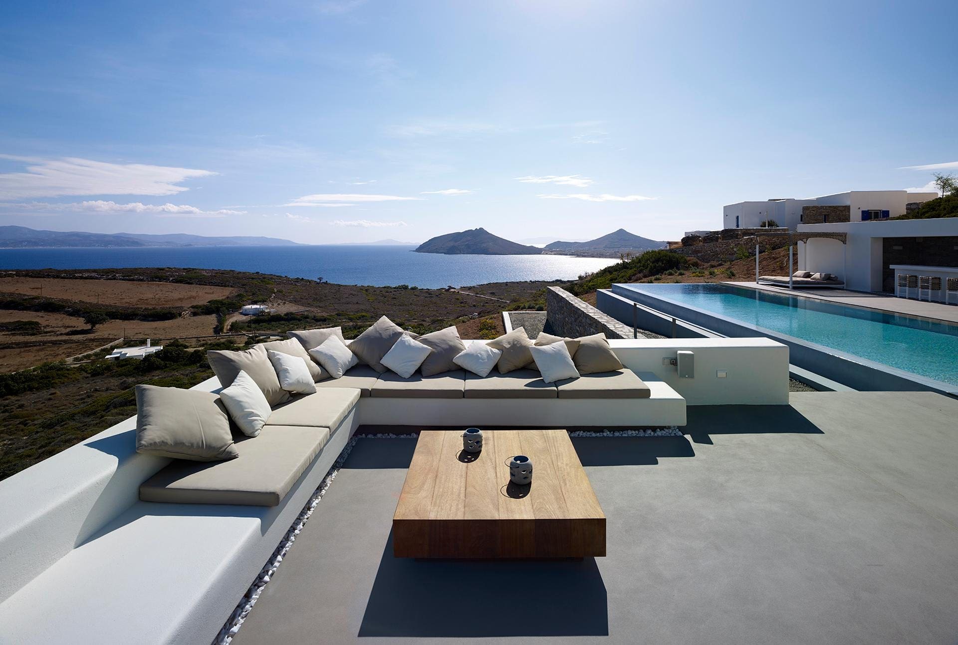 Villa Isterni Paros: Luxury 6-Bedroom Apartment with Seaview and Pool, Paros