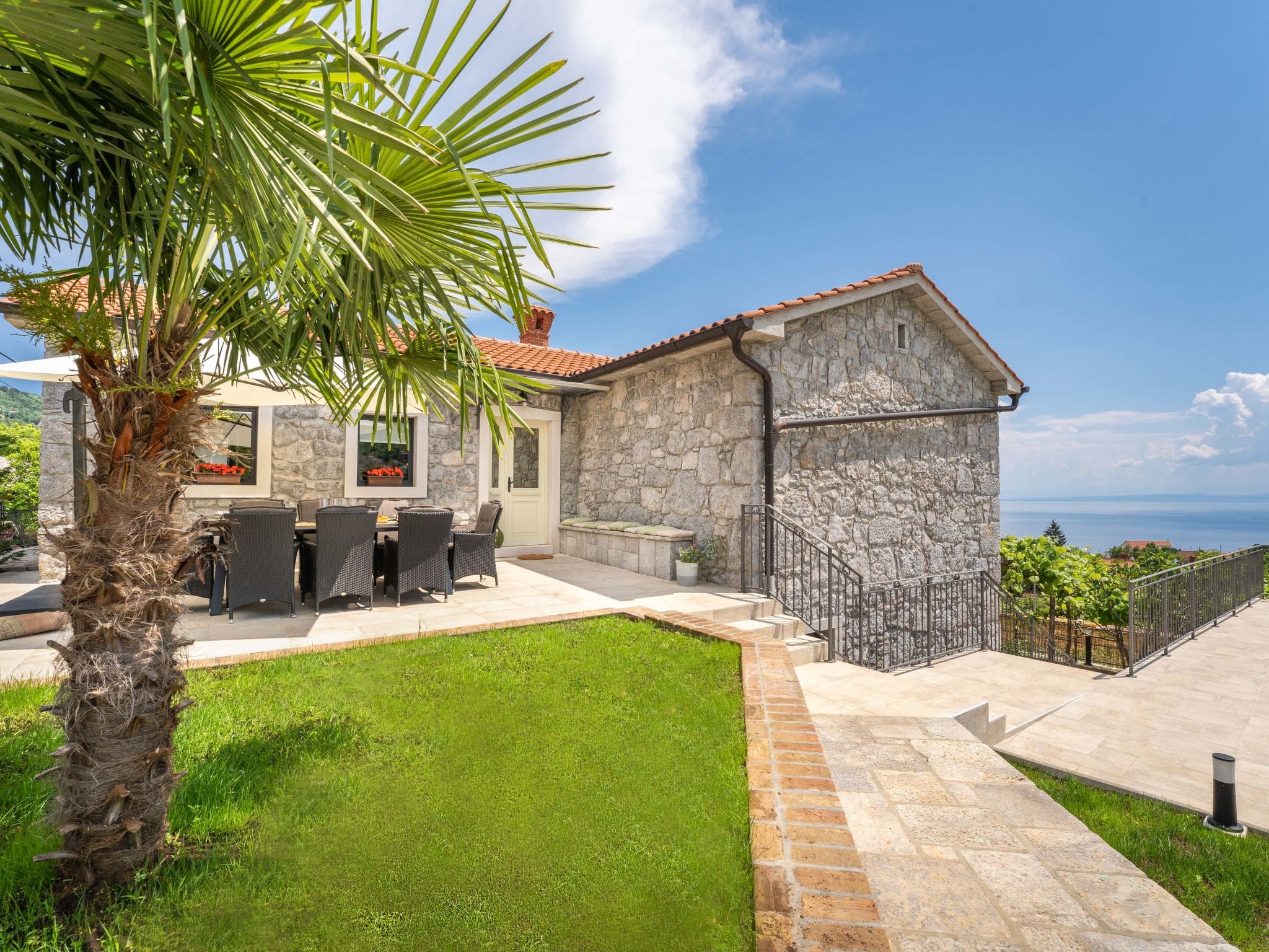 Villa Jakusi Opatija: Luxury 3-Bedroom Villa with Private Pool and Sea Views in Croatian Riviera