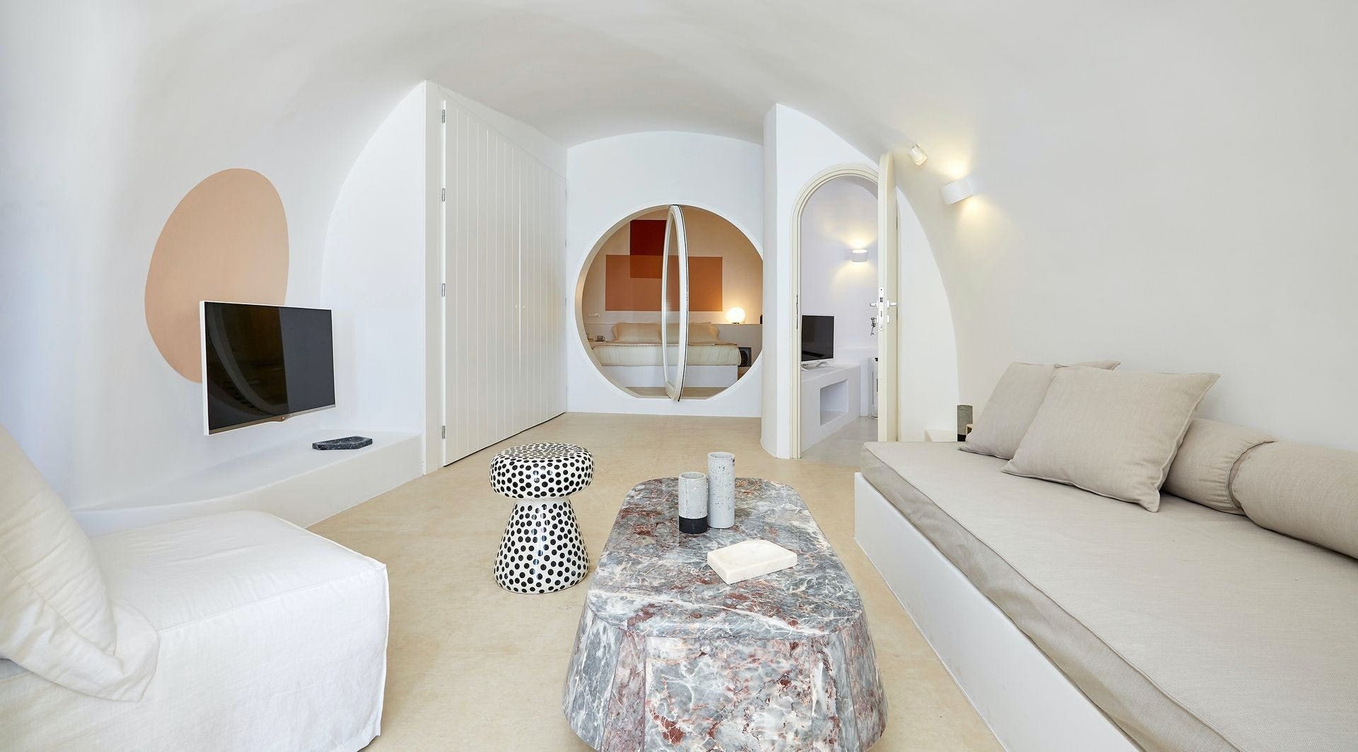 Villa Kallisti Santorini Santorini: Luxury 3-Bedroom Villa with Infinity Pool and Sea Views, Santorini