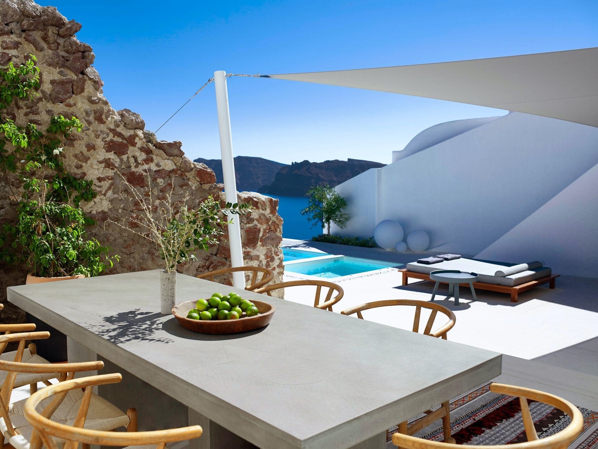 Villa Kallisti Santorini Santorini: Luxury 3-Bedroom Villa with Infinity Pool and Sea Views, Santorini