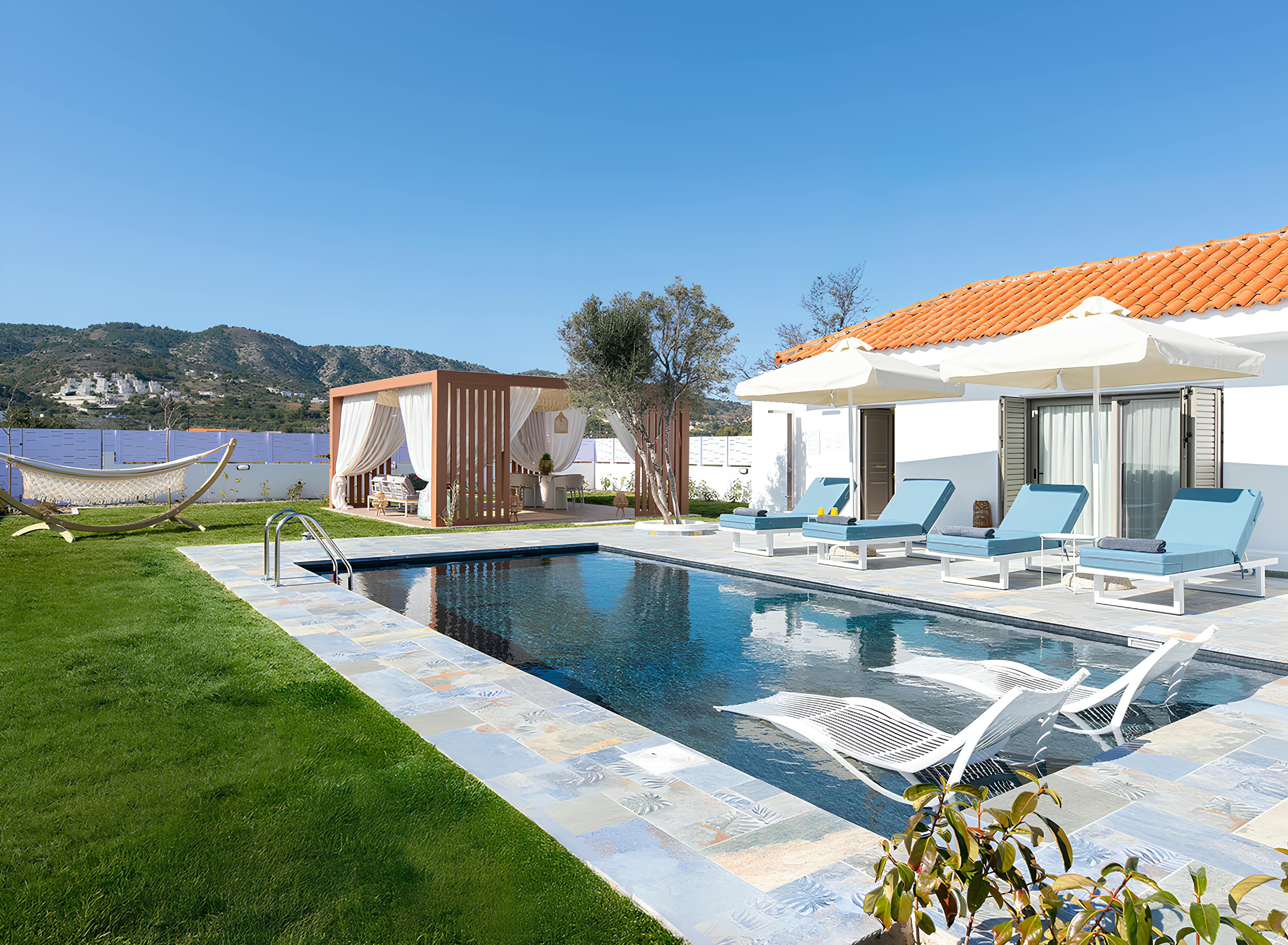 Villa Kalythos Kalathos: Luxury 1-Bedroom Villa with Private Pool and Sea Views, Kalathos