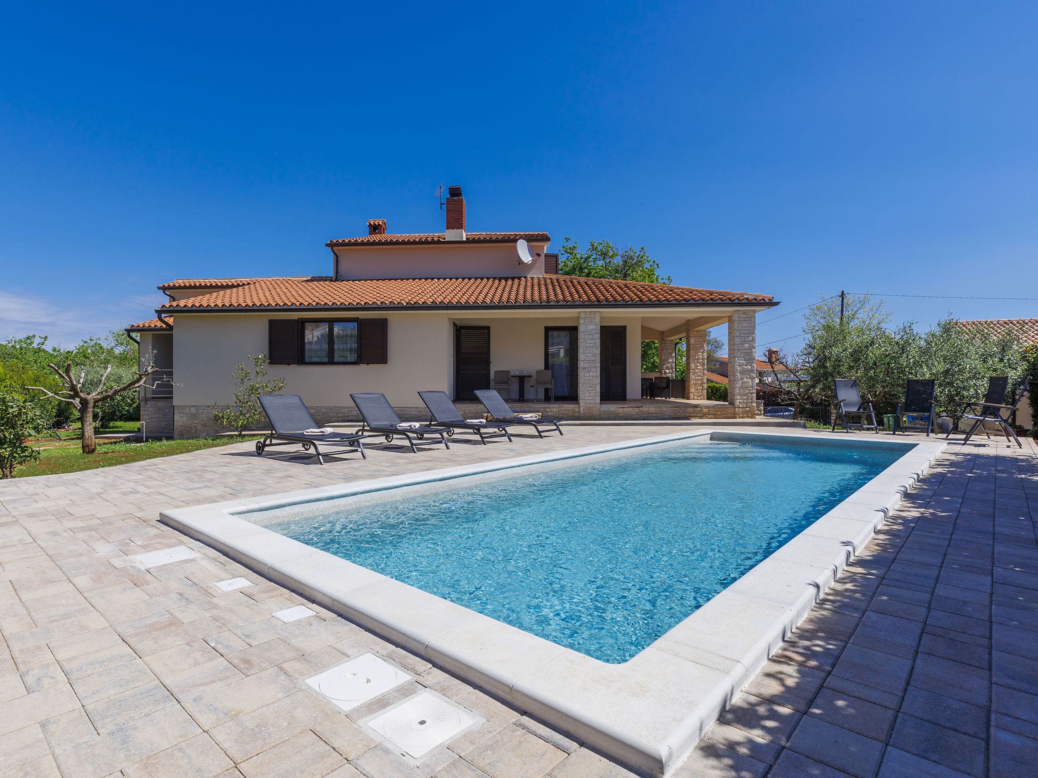 Villa Kamenjak Medulin: Stunning Four-Bedroom Holiday Villa with Private Pool and Sea Views in Istrian Peninsula