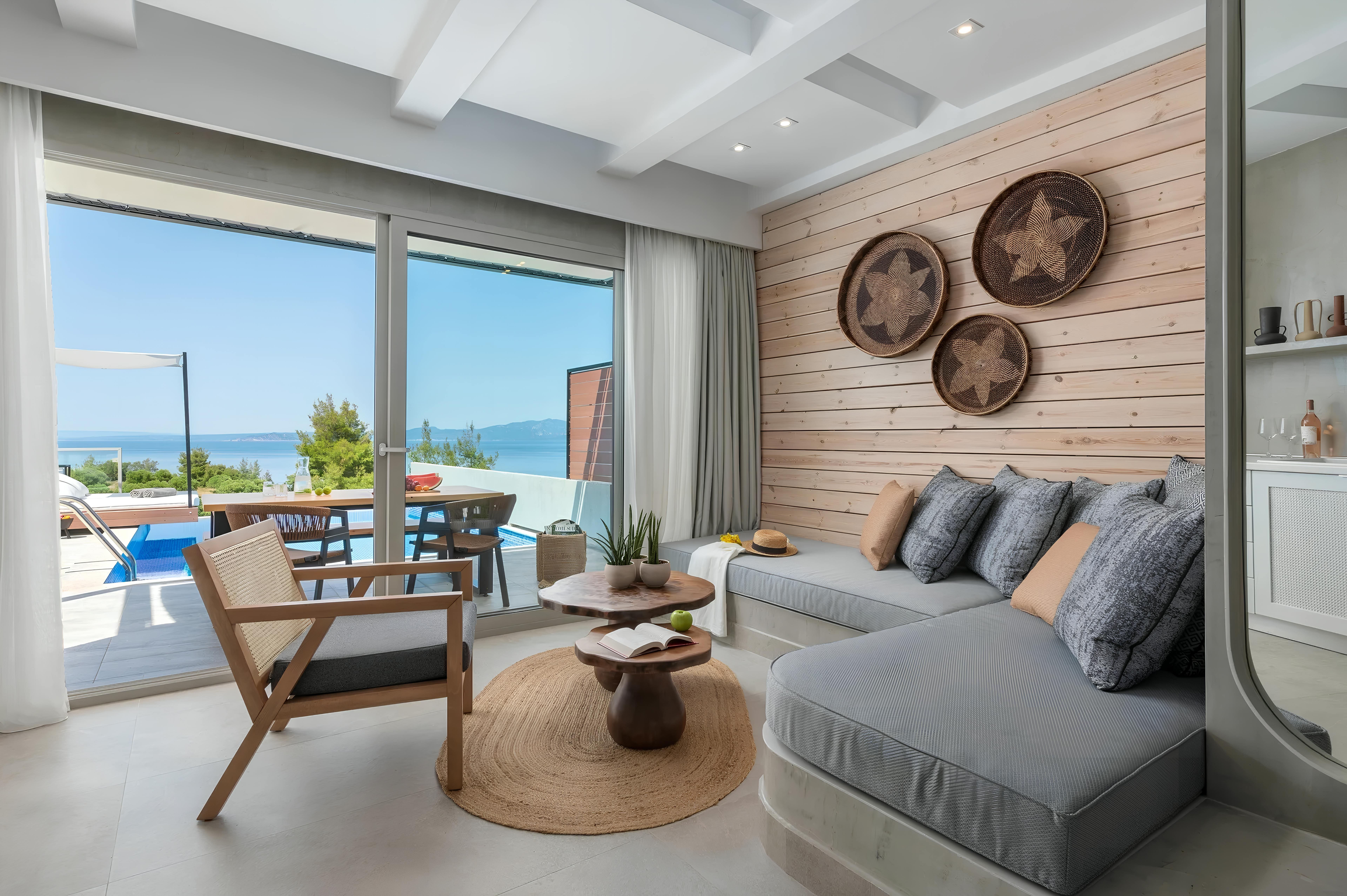 Villa Karydia Kassandreia: Luxury 1-Bedroom Villa with Private Pool and Sea Views, Kassandreia