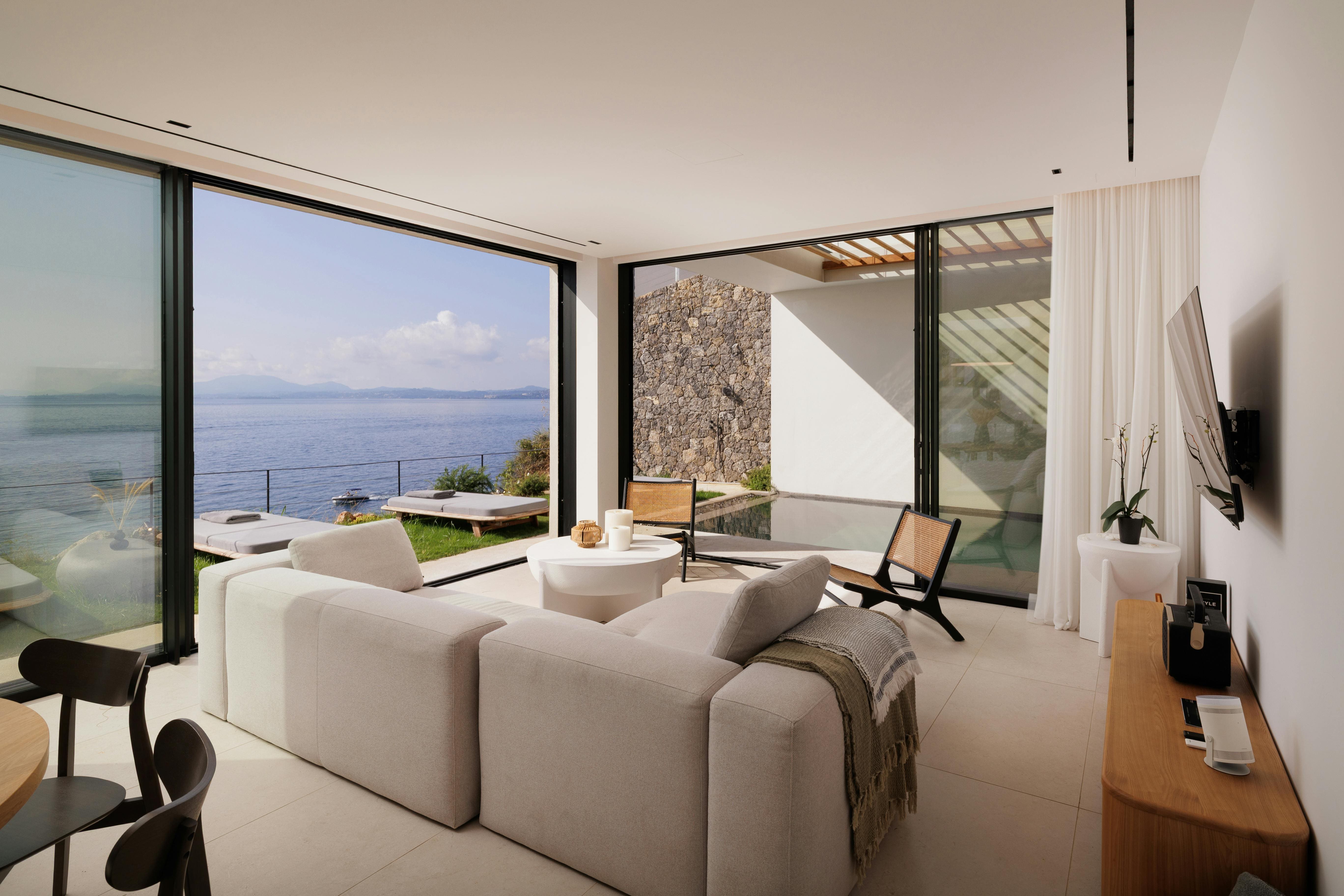 Villa Kiparissi Barbati: Exquisite 3-Bedroom Luxury Villa with Private Pool in Corfu