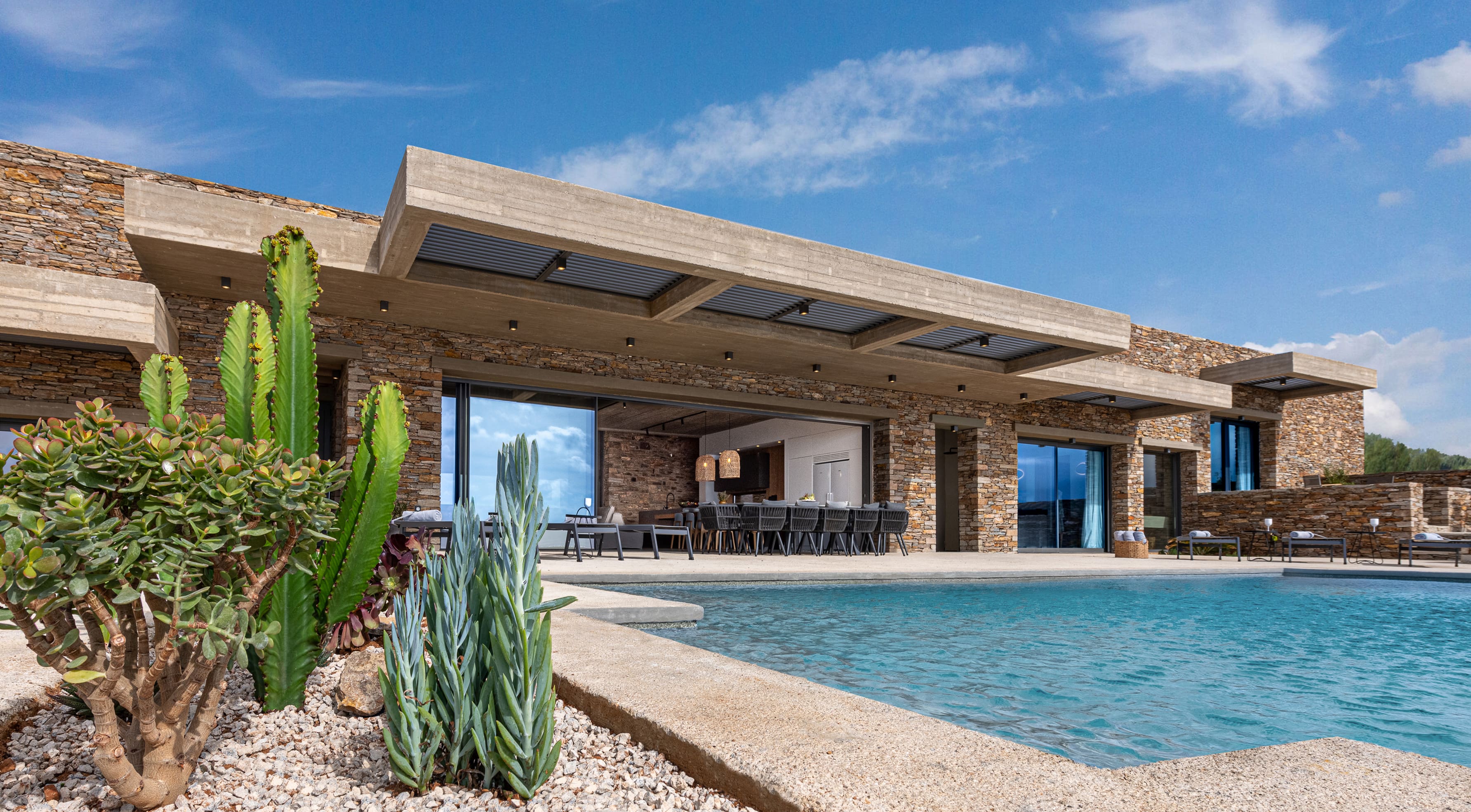 Villa Korthi Andros: Luxury 5-Bedroom Villa with Infinity Pool and Sea Views, Andros