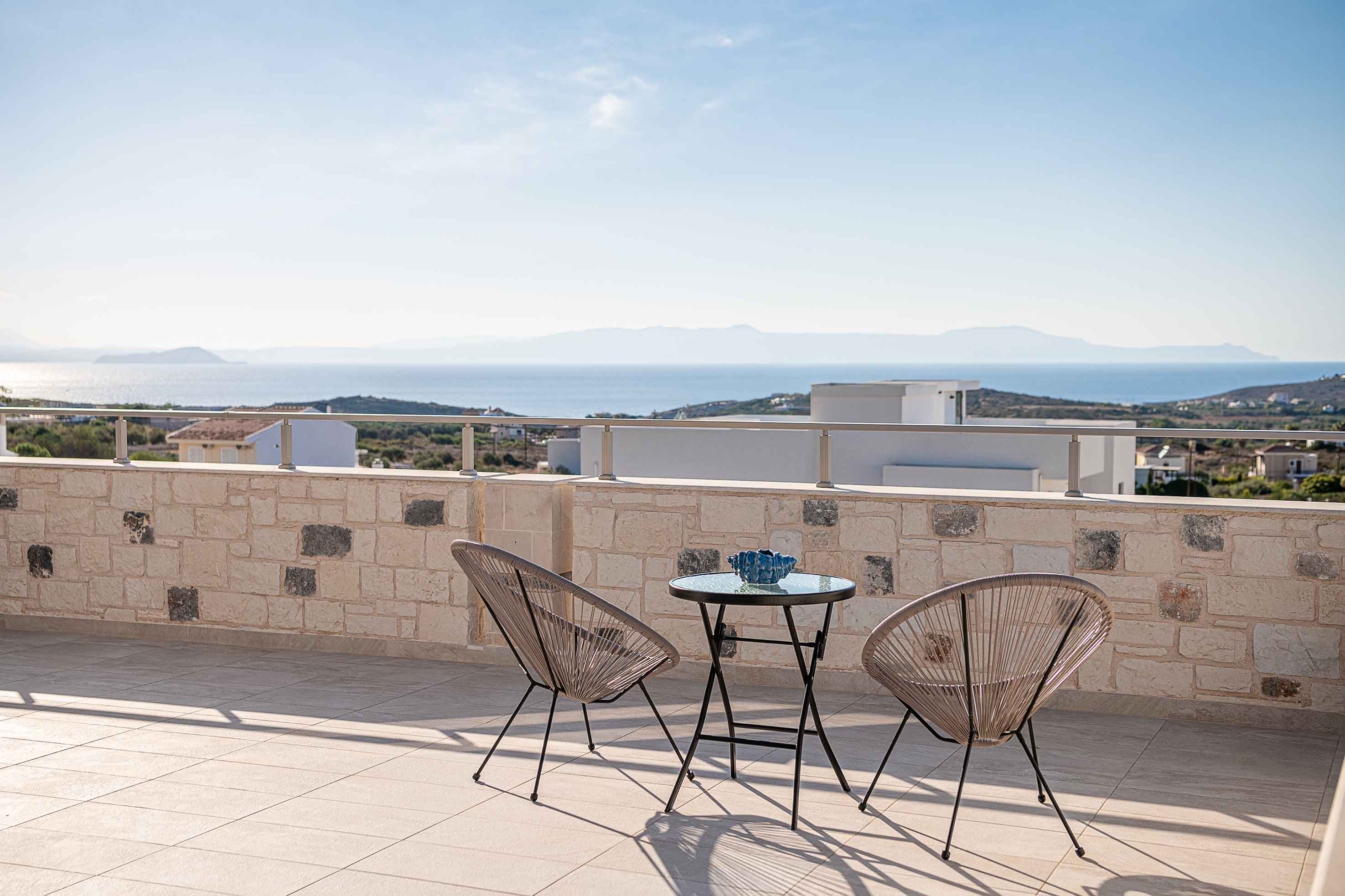 Villa Kourtaliotis Chorafakia: Spacious 5-Bedroom Luxury Villa with Pool and Sea Views, Chorafakia