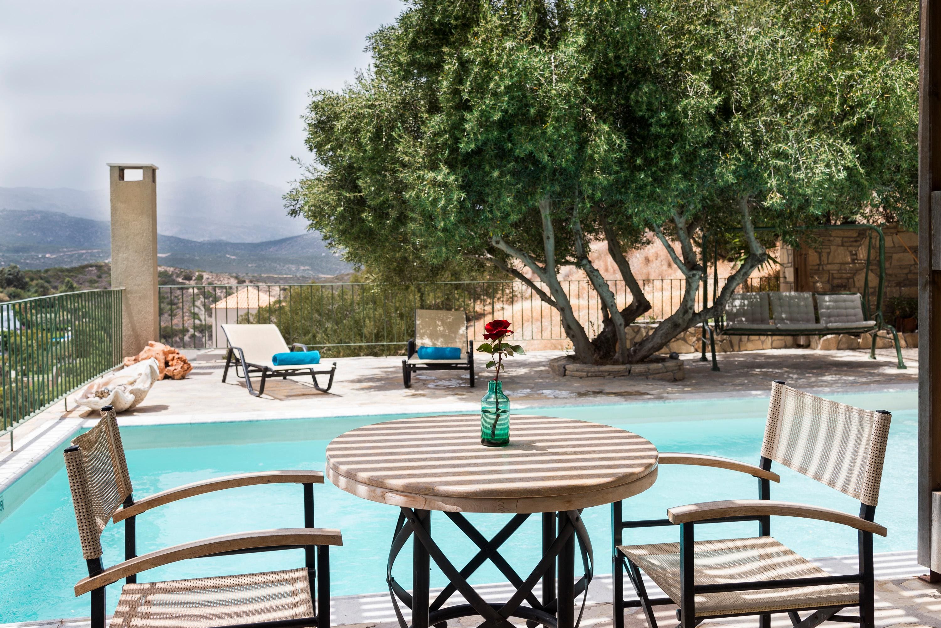 Villa Koutsounari Lasithi: Spacious 3-Bedroom Apartment with Seaview and Pool, Lasithi