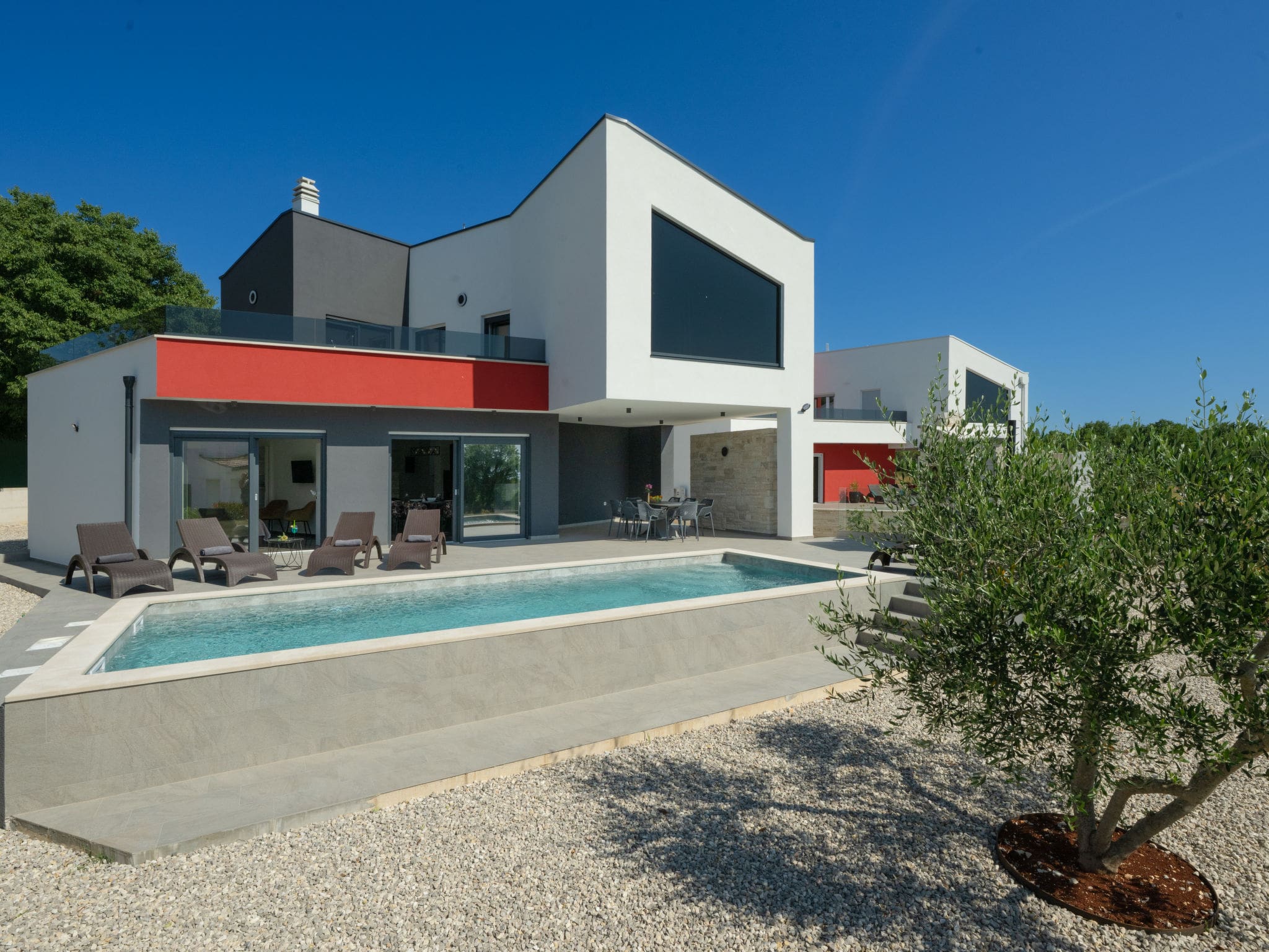 Villa Krnica Pula: Modern 3-Bedroom Villa with Private Pool and Sea Views in Croatia