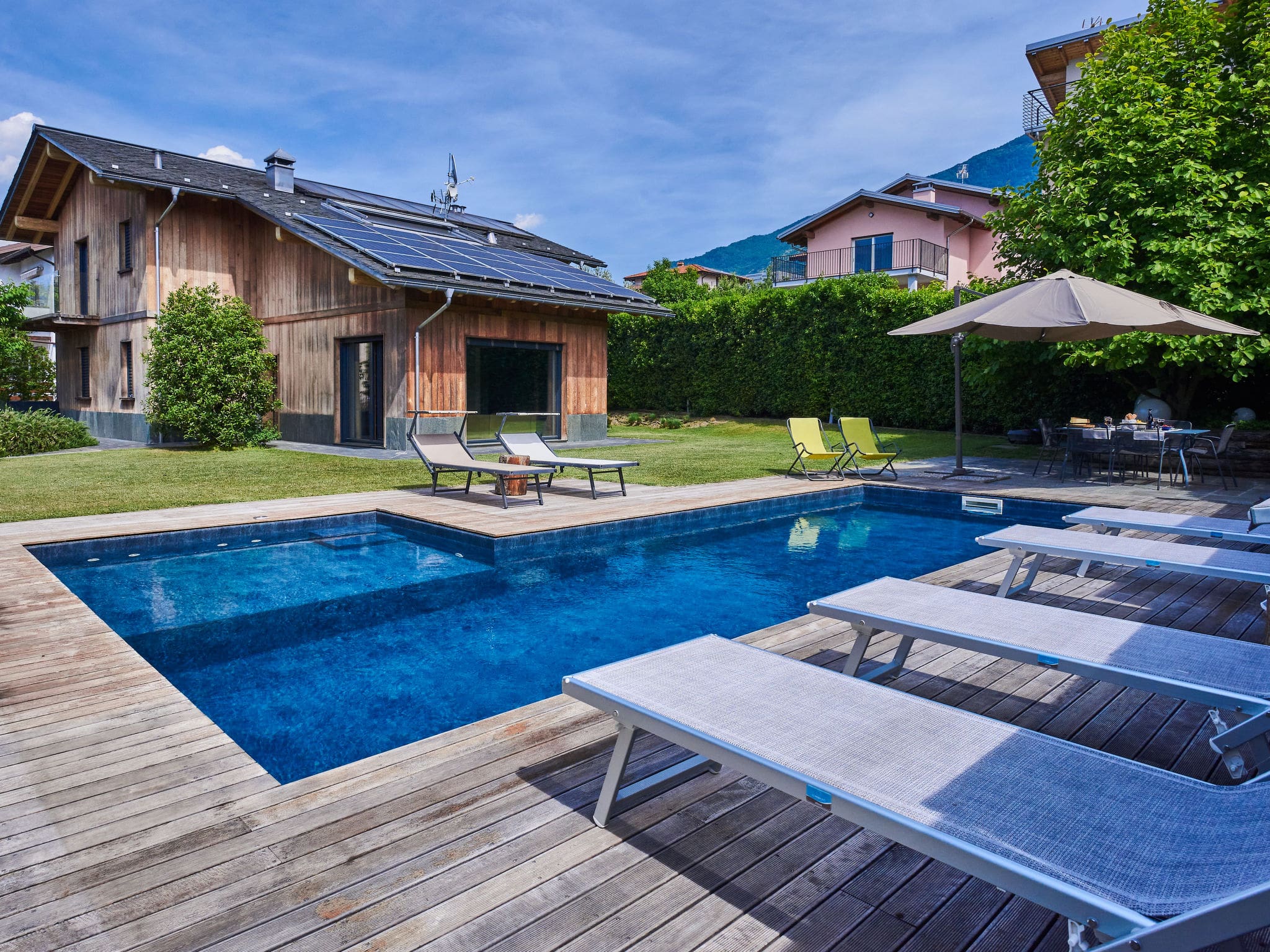Villa Legnone Colico: Exclusive 5-Bedroom Lakeside Villa with Private Pool and Fitness Centre Near Lake Como