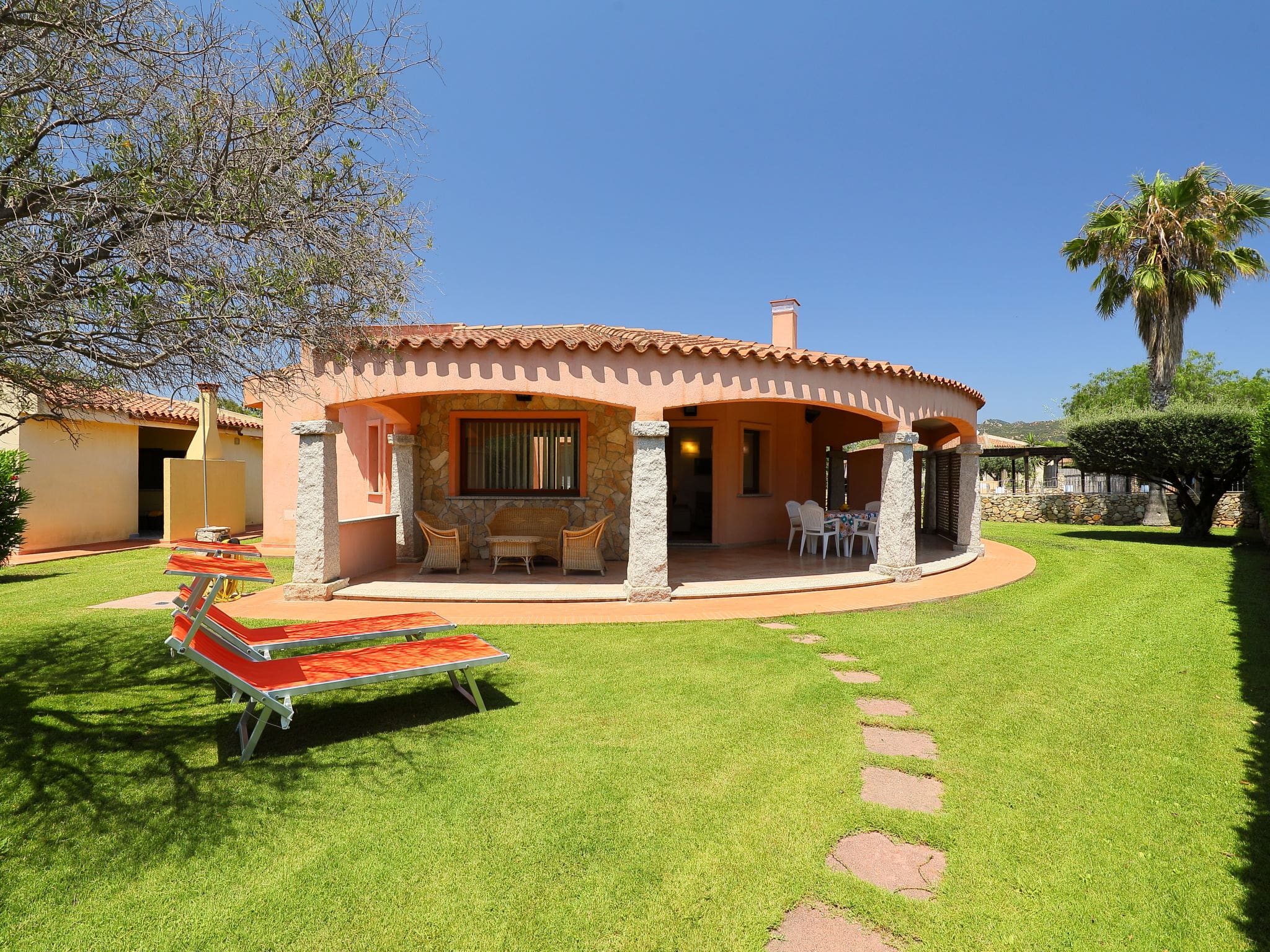 Villa Levante Costa Rei: Modern 3-Bedroom Holiday Home with Garden and BBQ Area Near Beach in Sardinia