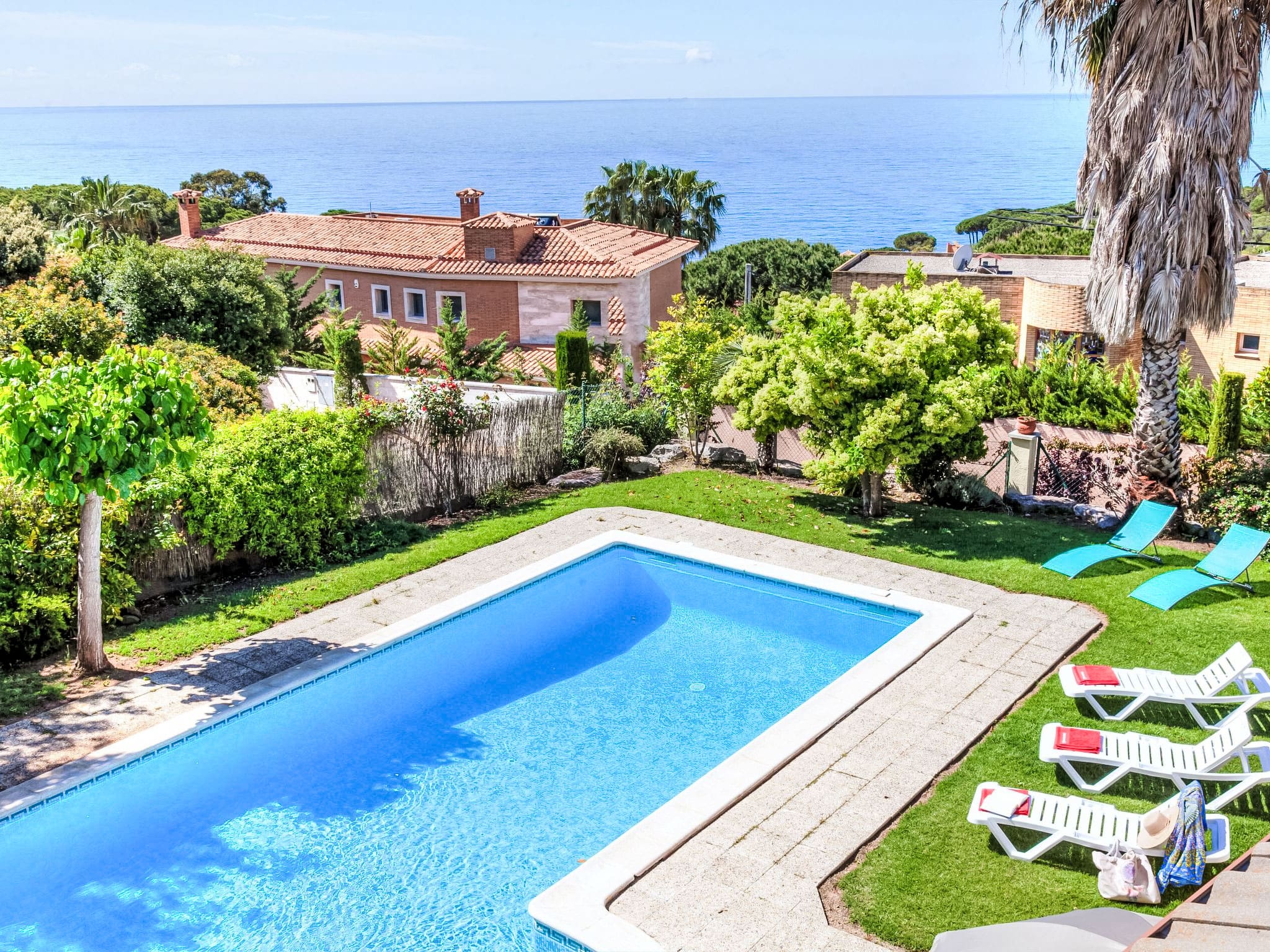 Villa Levante Lloret: Spectacular 6-Bedroom Villa with Private Pool and Sea Views in Costa Brava