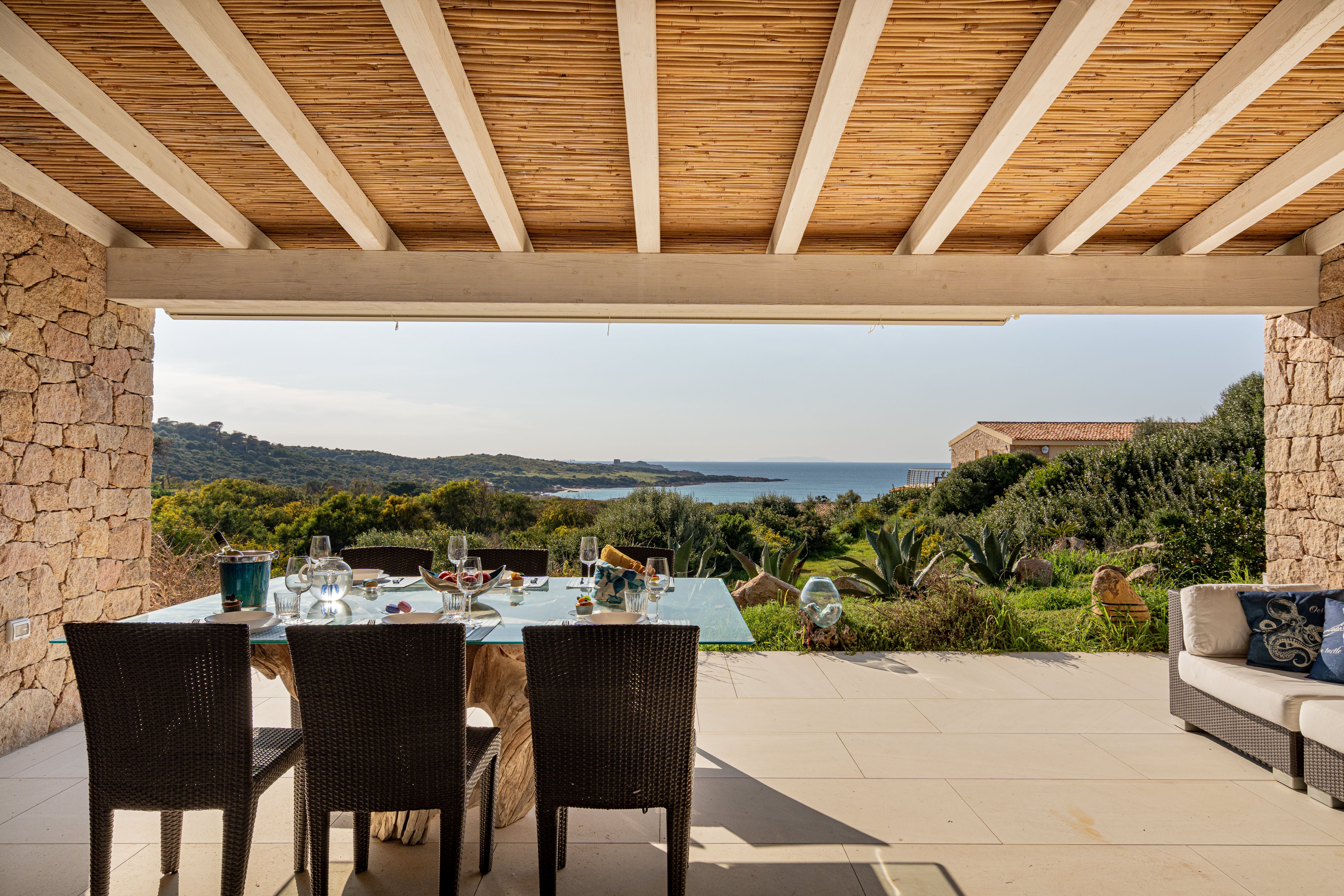 Villa Li Junchi La Marinedda: Luxury 4-Bedroom Villa with Private Pool and Sea Views, Sardinia North
