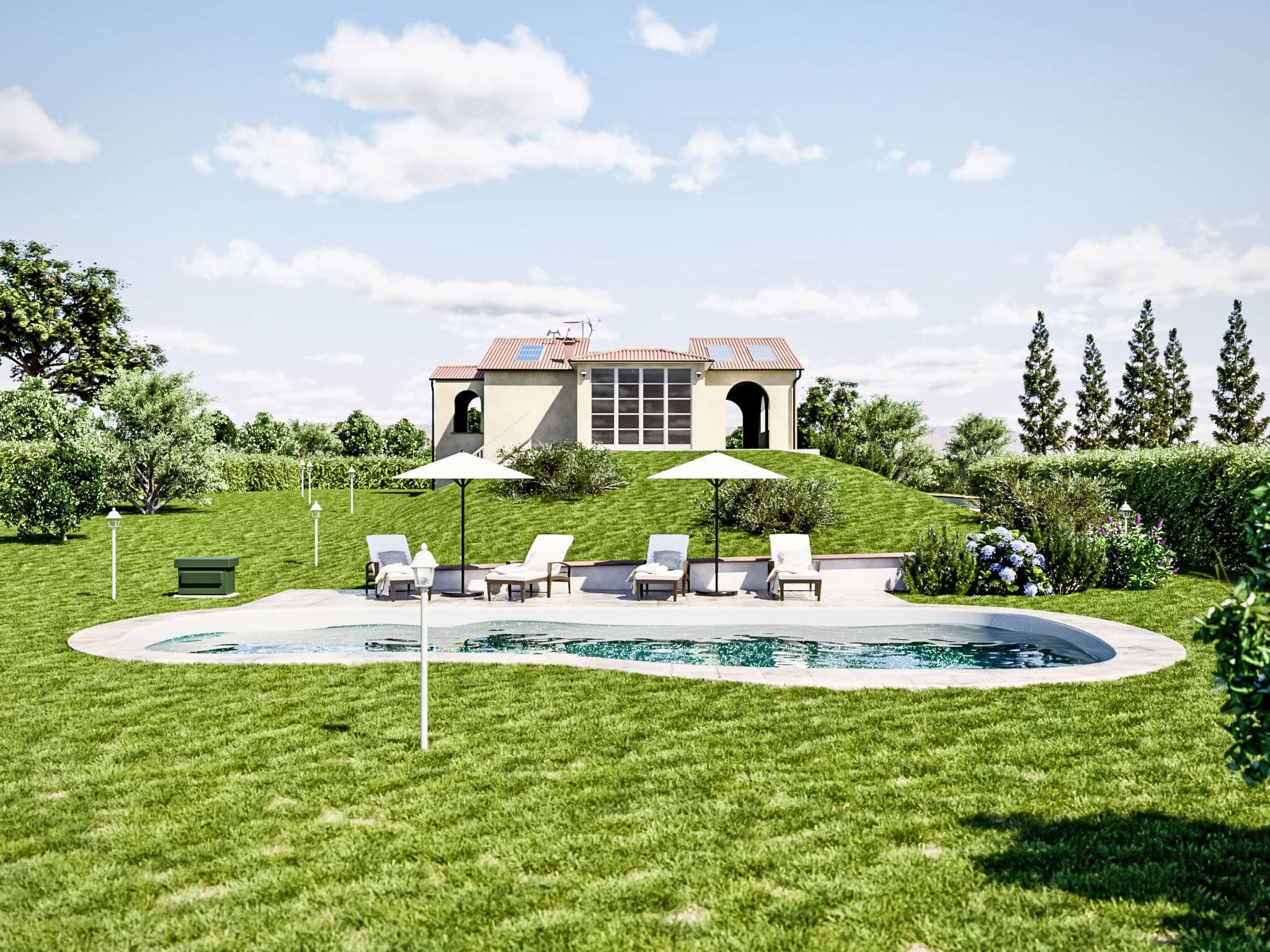 Villa Libeccio Bibbona: Stunning 4-Bedroom Villa with Private Pool and Panoramic Views in Tuscan Countryside