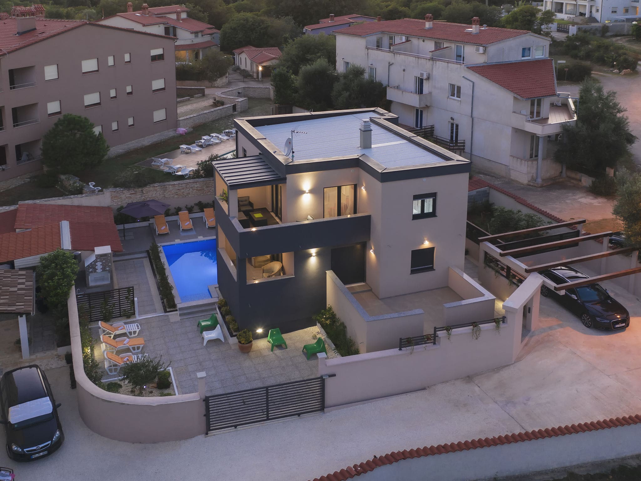 Villa Ližnjan Medulin: Stunning 4-Bedroom Luxury Villa with Private Pool and Sea Views in Istria Croatia