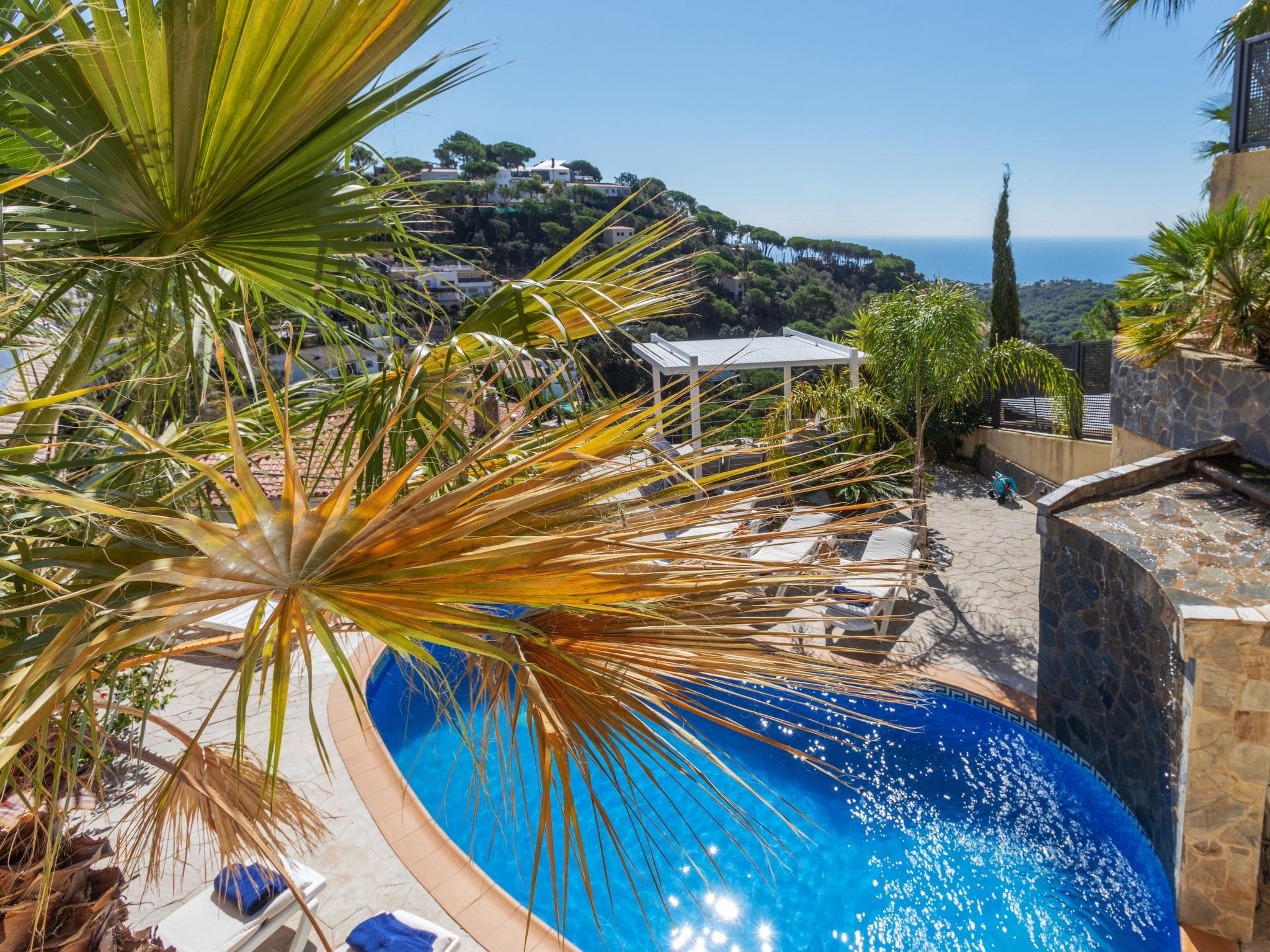 Villa Llevant Lloret: Stunning 5-Bedroom Family Villa with Private Pool and Sea Views Costa Brava Spain