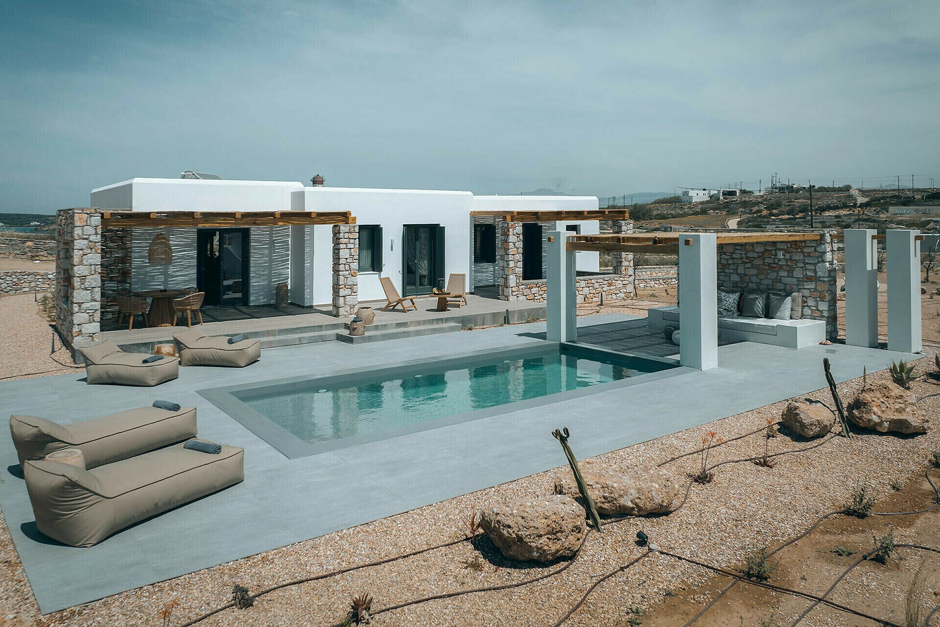 Villa Lofos Paros: Luxury 3-Bedroom Villa with Seaview and Pool, Paros