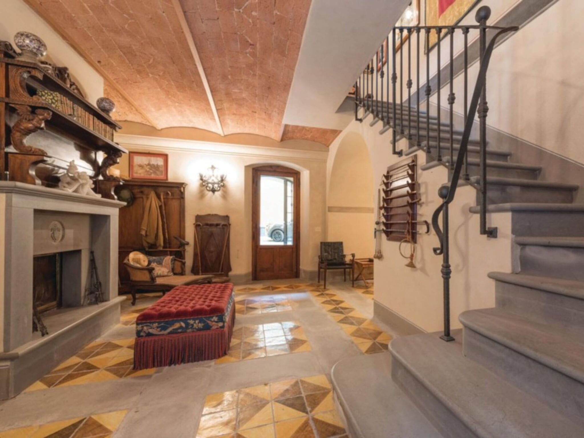 Villa Luco Borgo: Magnificent 6-Bedroom Tuscan Estate with Private Pool and Period Architecture near Florence