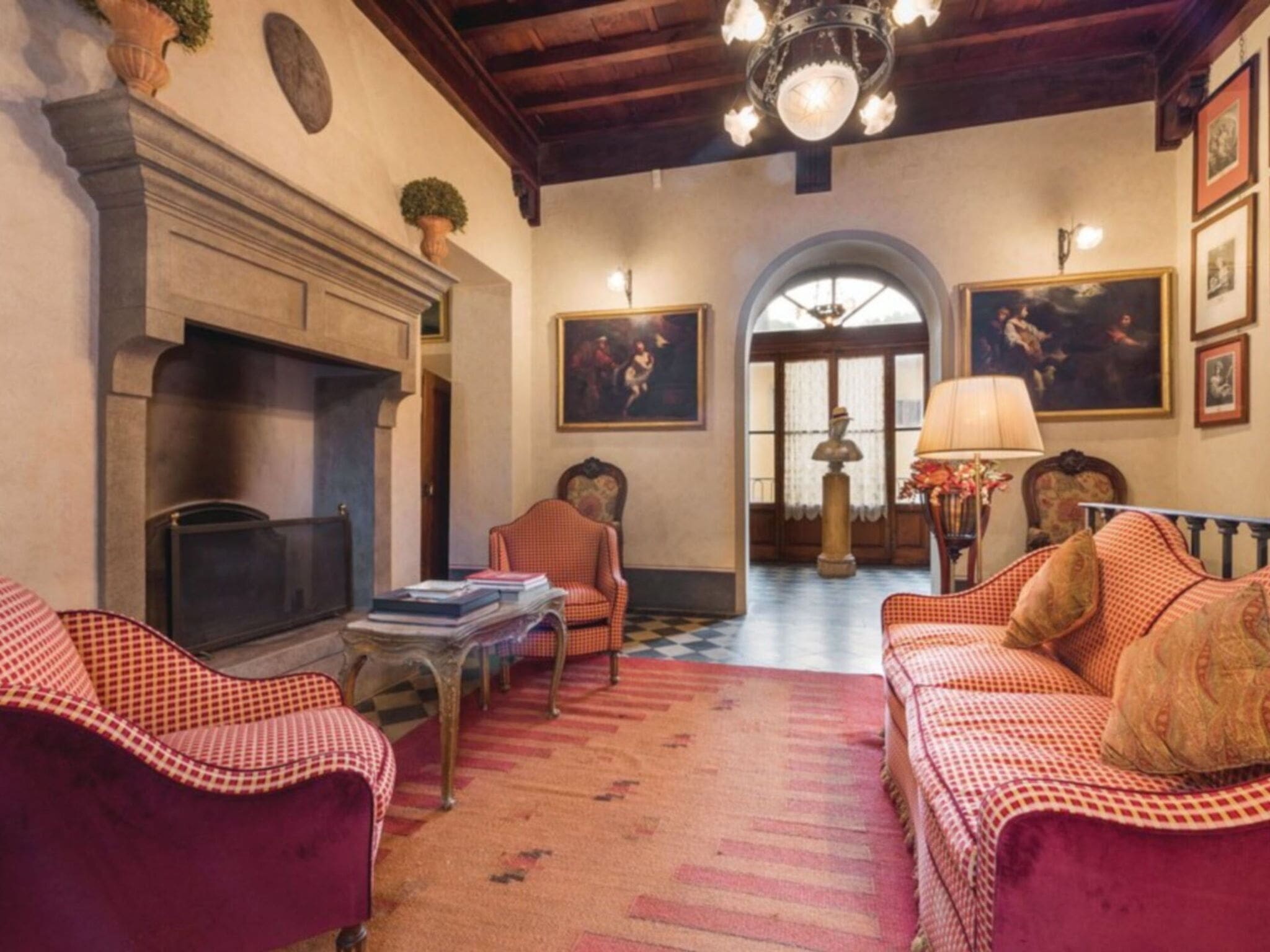 Villa Luco Borgo: Magnificent 6-Bedroom Tuscan Estate with Private Pool and Period Architecture near Florence