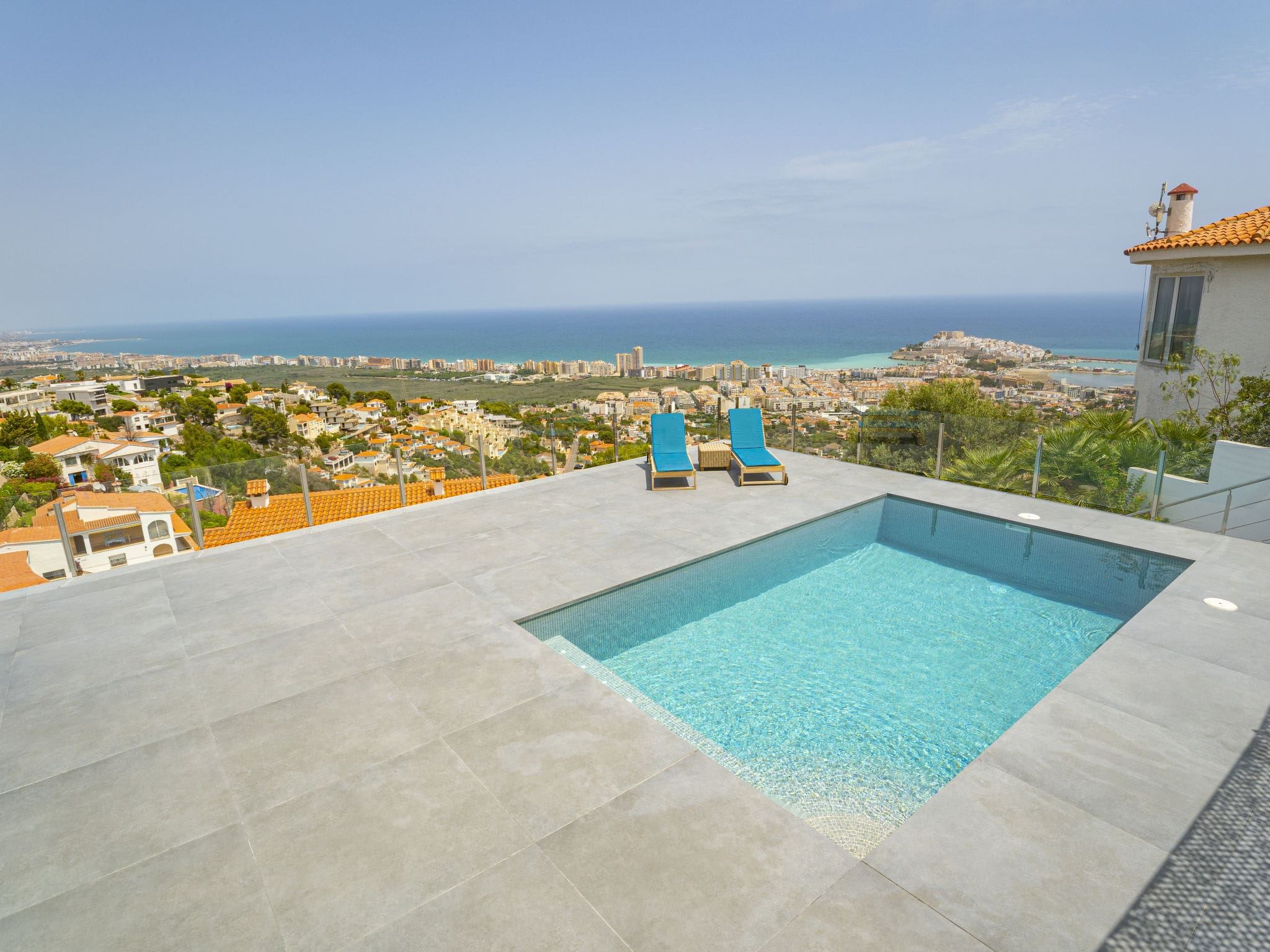 Villa Maestrazgo Peñiscola: Stunning 5-Bedroom Modern Villa with Private Pool and Panoramic Sea Views in Costa del Azahar Spain