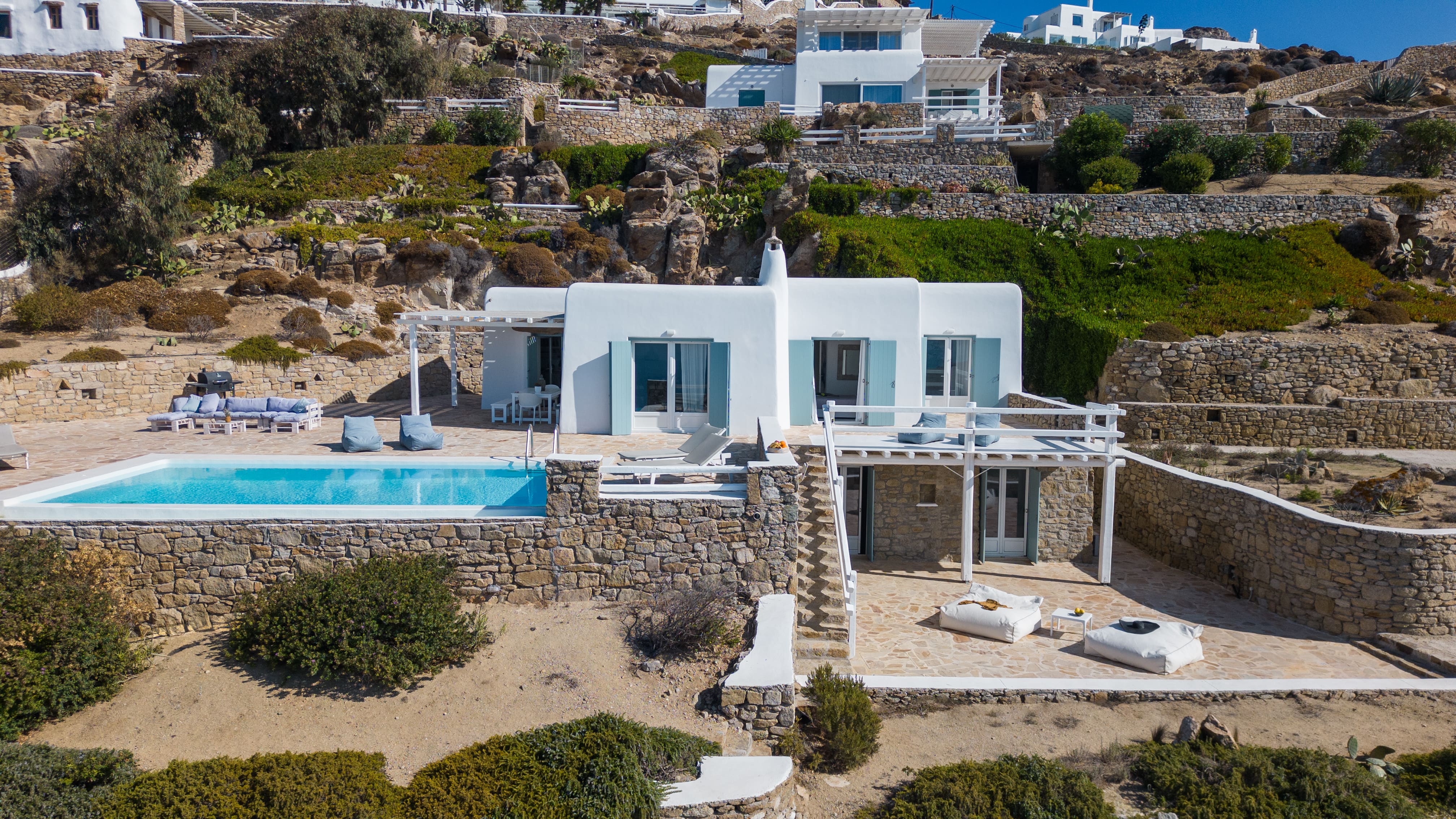 Villa Meltemi Armenistis: Luxury 4-Bedroom Villa with Infinity Pool and Sea Views, Mykonos