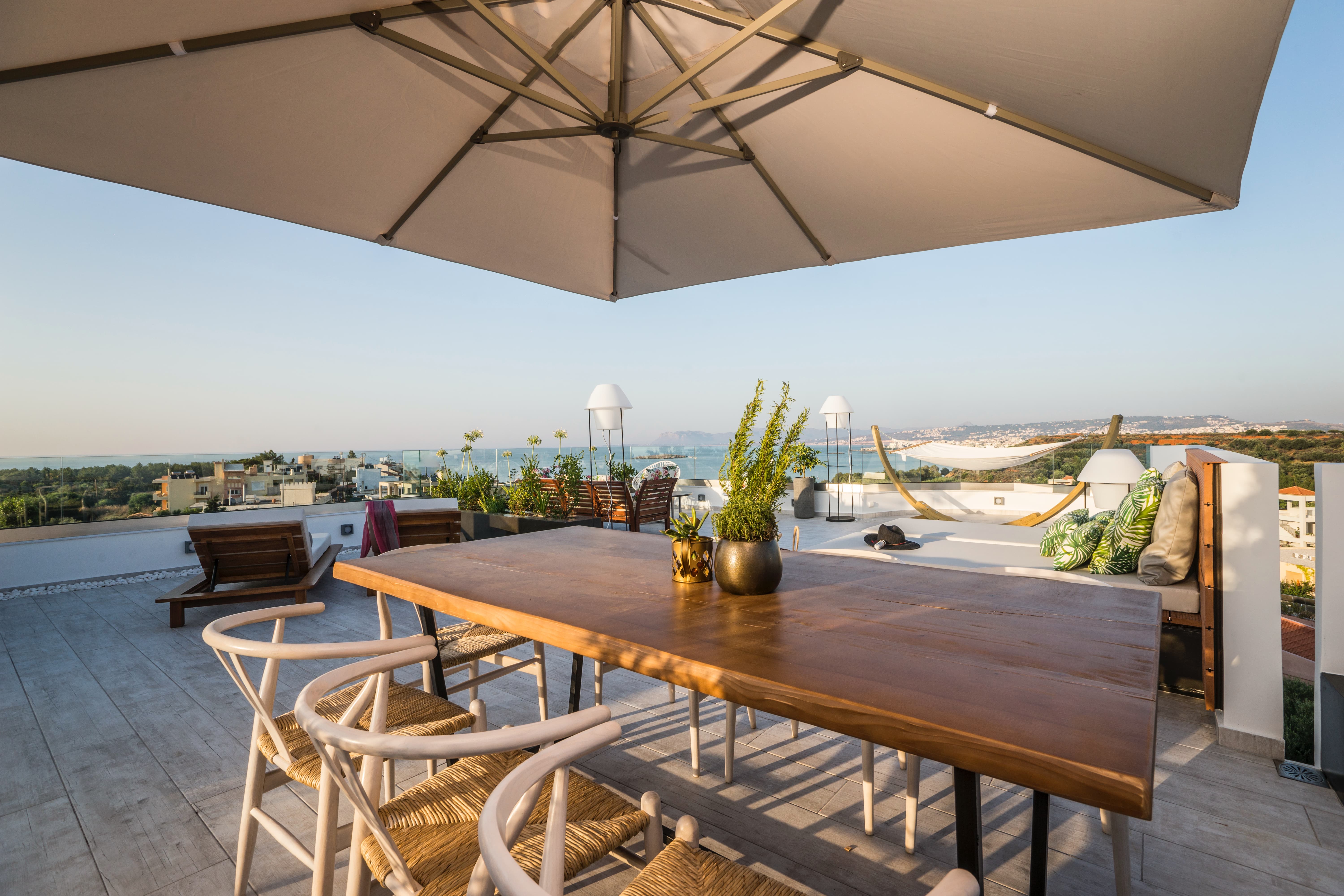 Villa Meltemi Chania Chania 5: Luxury 3-Bedroom Apartment with Seaviews and Pool, Chania