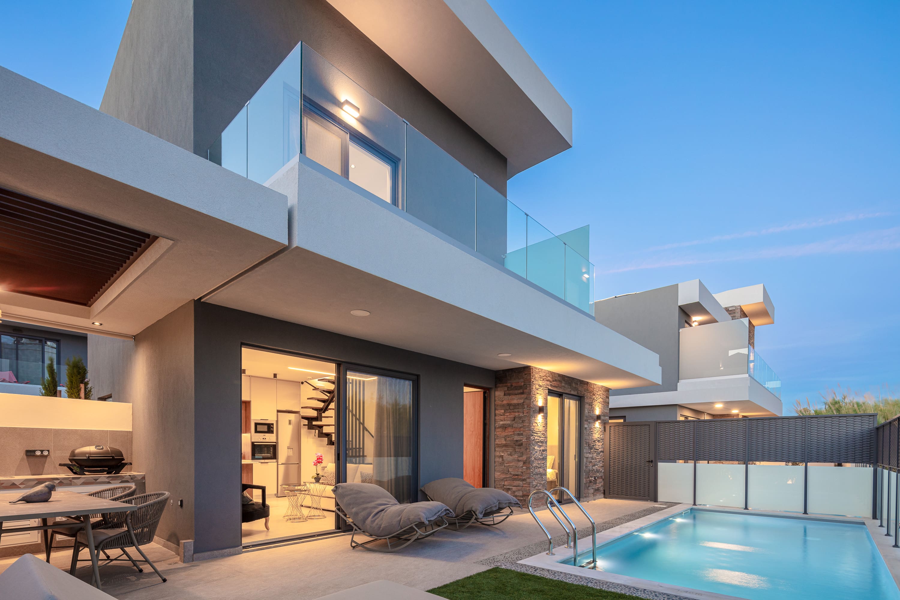 Villa Meltemi Chania Chania Region: Spacious 5-Bedroom Apartment with Sea Views, Chania