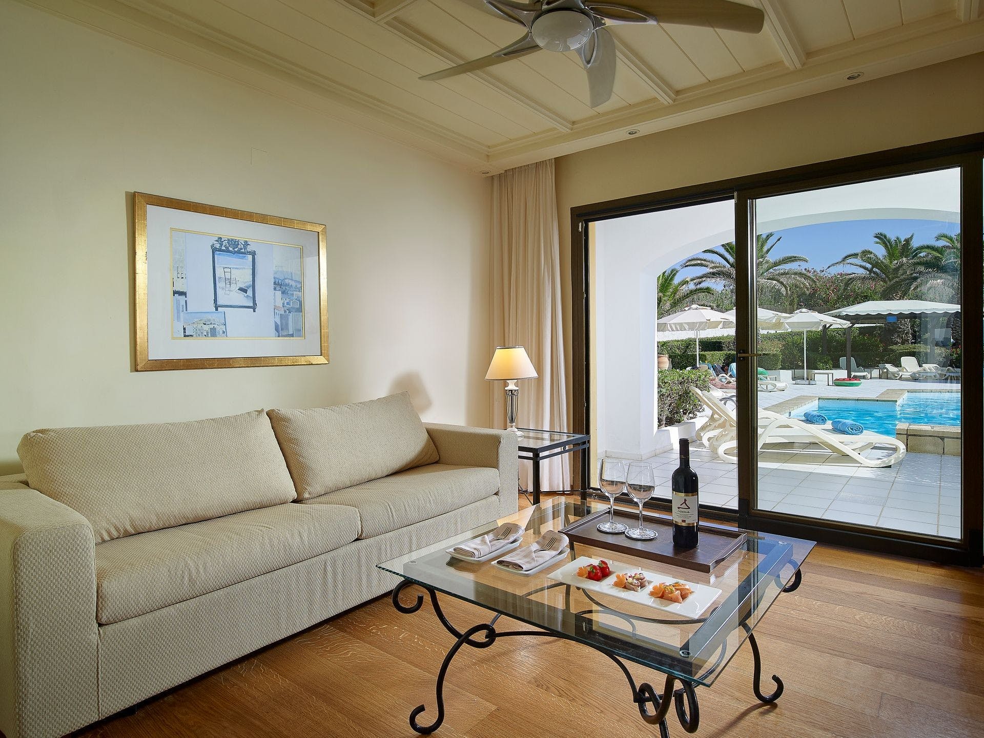 Villa Meltemi Chania Greece: Luxury 1-Bedroom Villa with Seaview and Pool, Crete