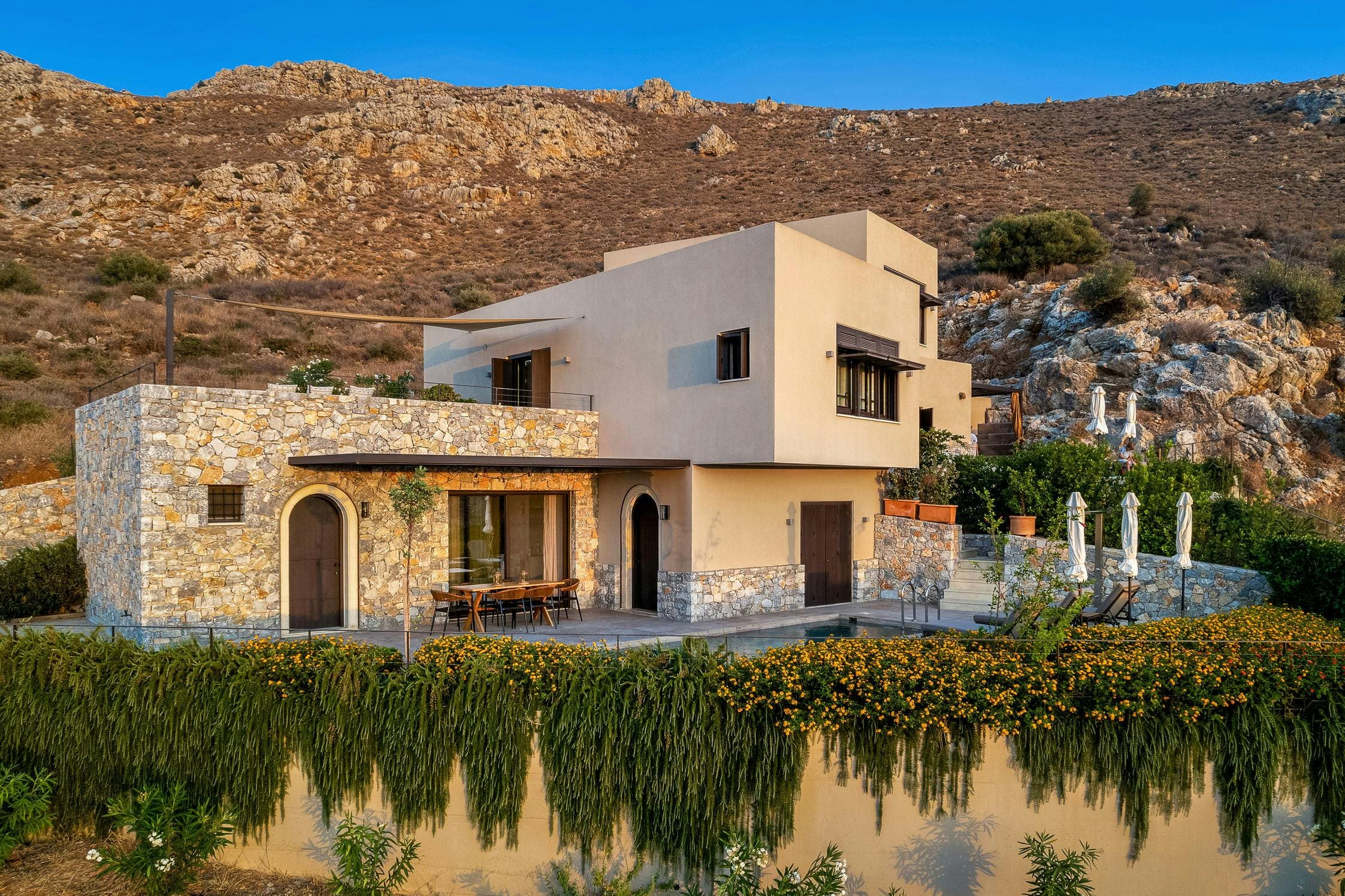 Villa Meltemi Crete Crete 2: Charming 2-Bedroom Villa with Pool and Sea Views, Crete