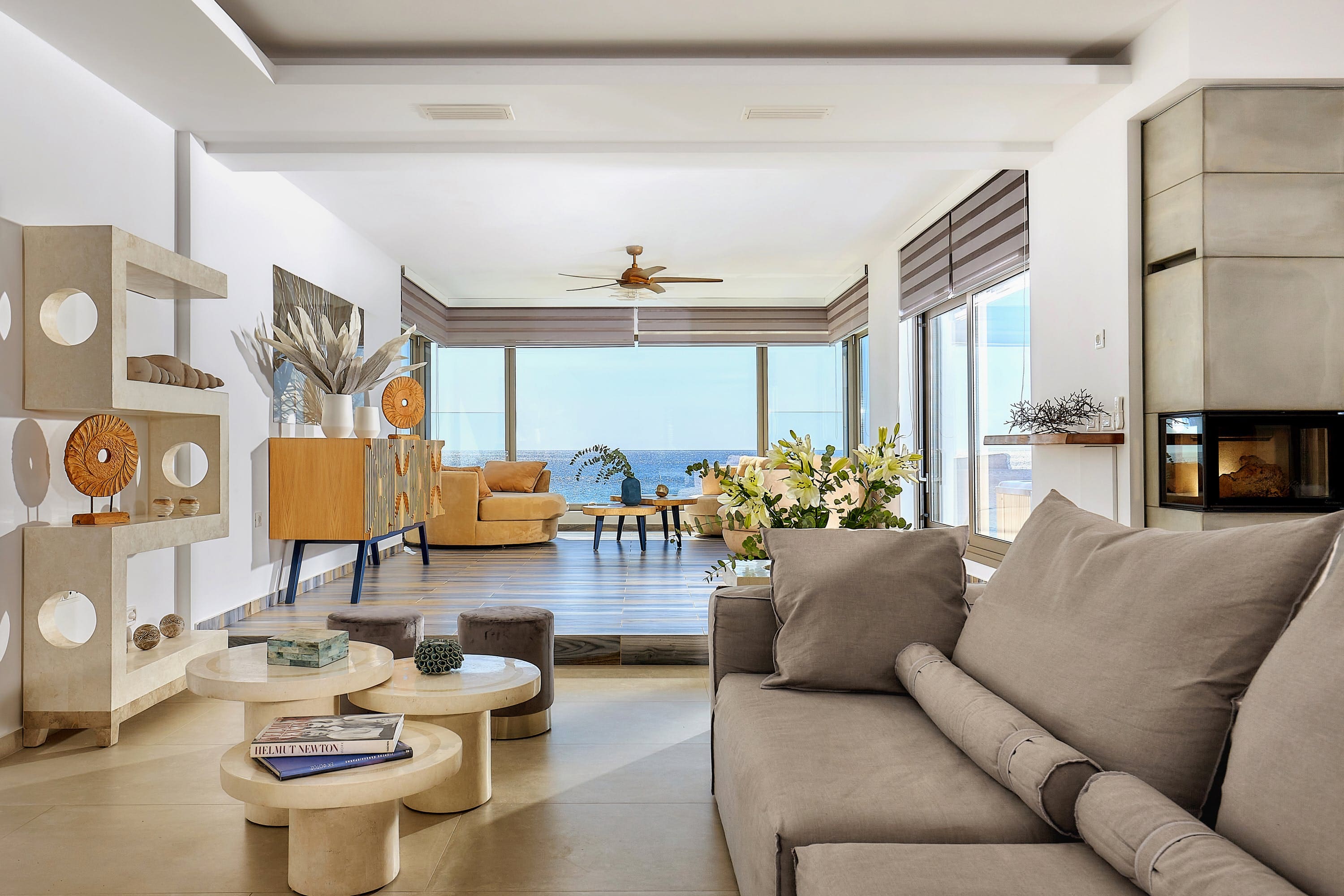 Villa Meltemi Elounda Greece: Luxury 10-Bedroom Beachfront Villa with Swimming Pool, Crete
