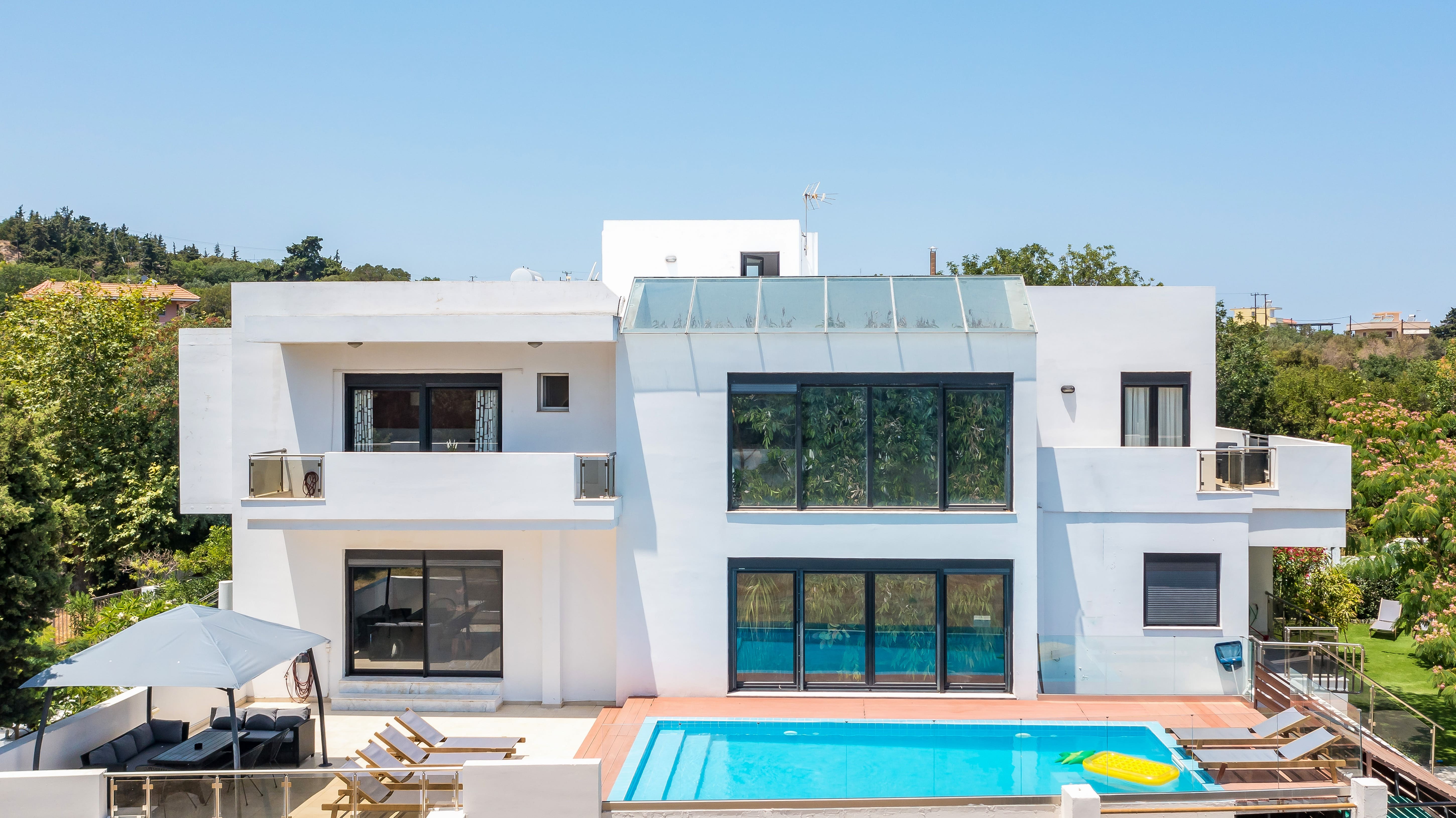 Villa Meltemi Ixia: Luxury 5-Bedroom Villa with Sea Views and Pool, Rhodes