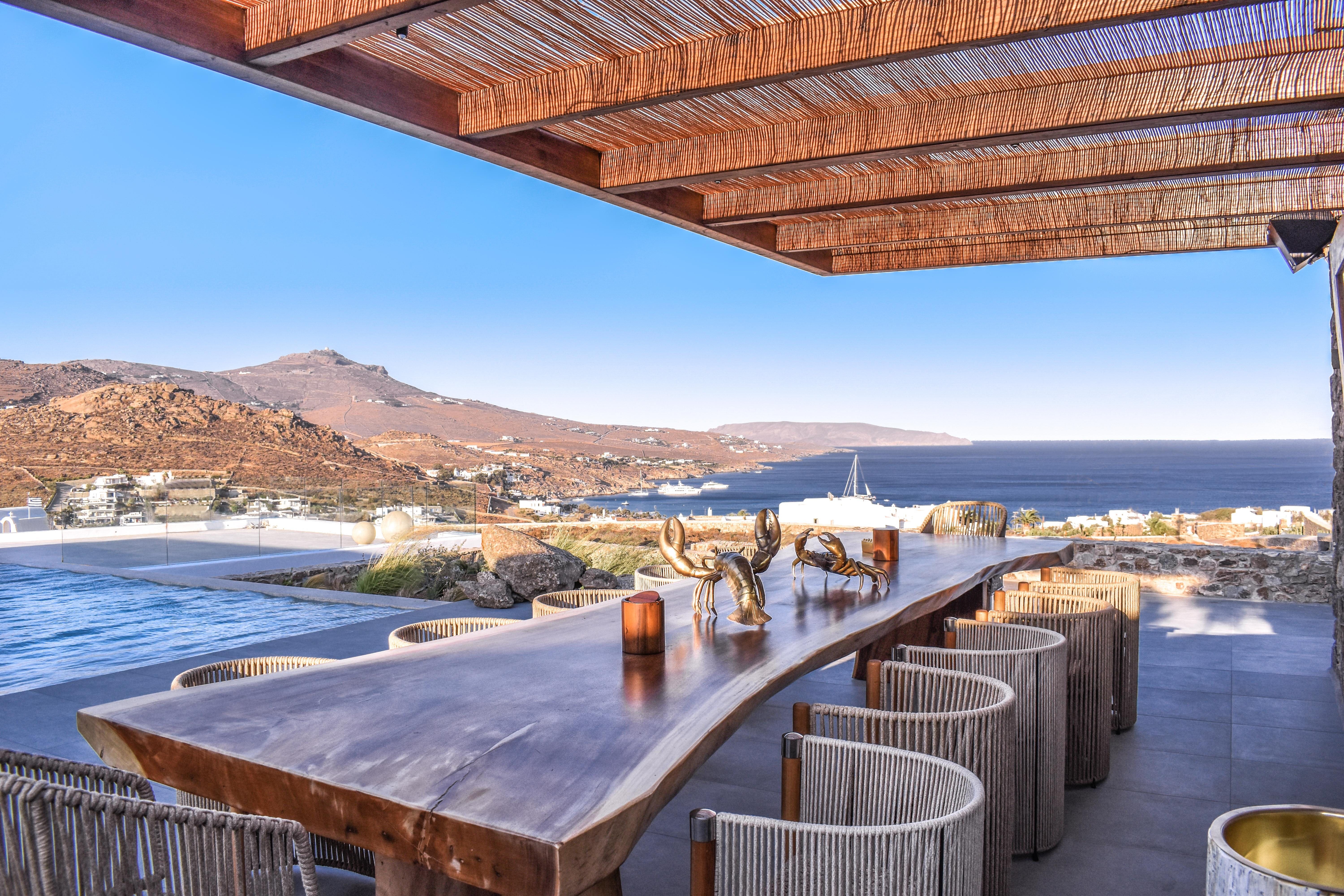 Villa Meltemi Kalafati Kalafati 14: Spacious 6-Bedroom Apartment with Seaview and Pool, Mykonos