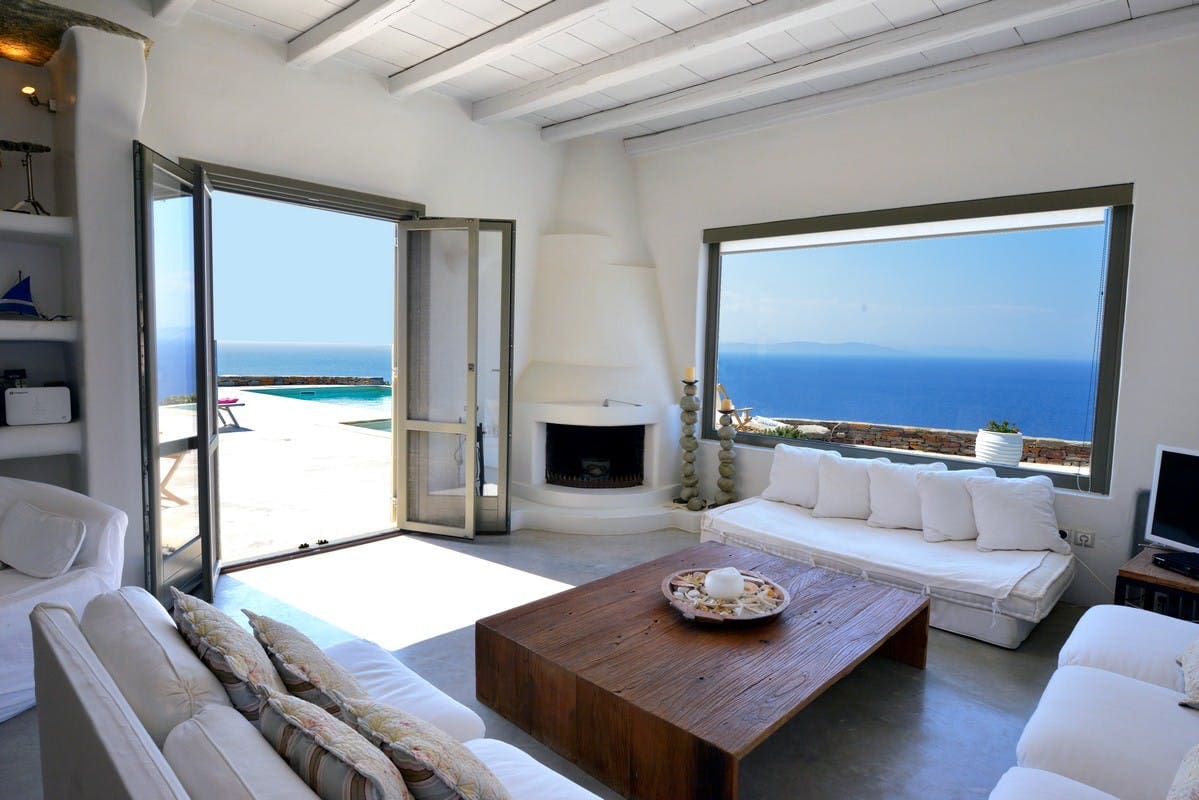 Villa Meltemi Kea Kea 18: Luxury 5-Bedroom Villa with Seaviews and Pool, Kea, Greece