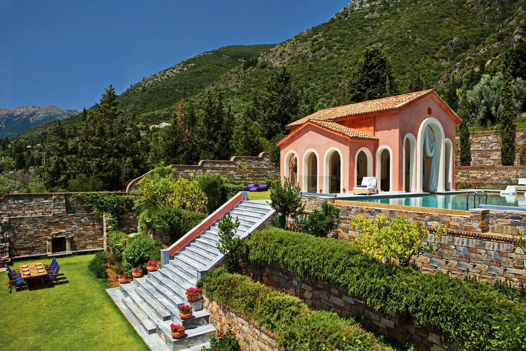 Villa Meltemi Lefkada Lefkada 14: Luxury 5-Bedroom Beachfront Apartment with Pool and Seaview, Lefkada