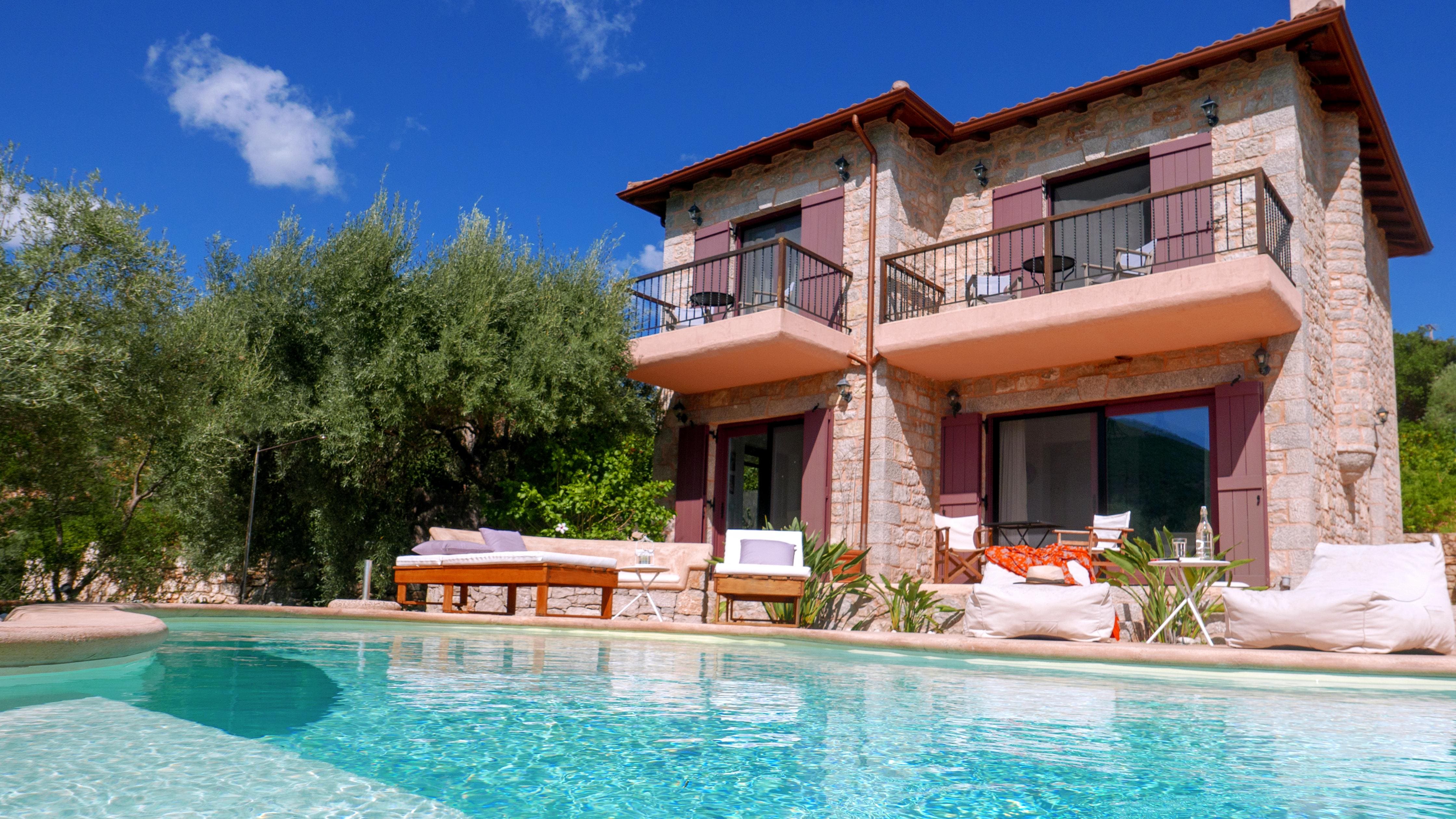Villa Meltemi Lefkada Lefkada 15: Luxury 3-Bedroom Apartment with Seaview and Pool, Lefkada