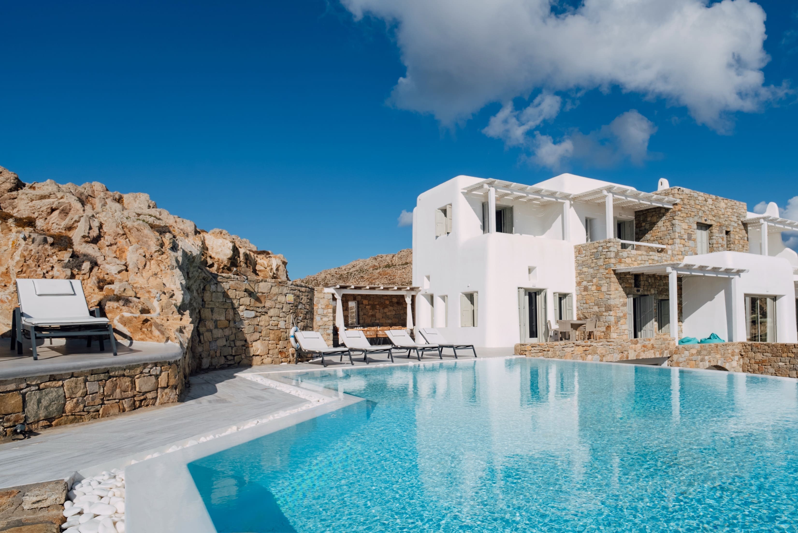 Villa Meltemi Mykonos Faros Armenistis 2: Luxury 6-Bedroom Villa with Infinity Pool and Sea Views, Faros Armenistis