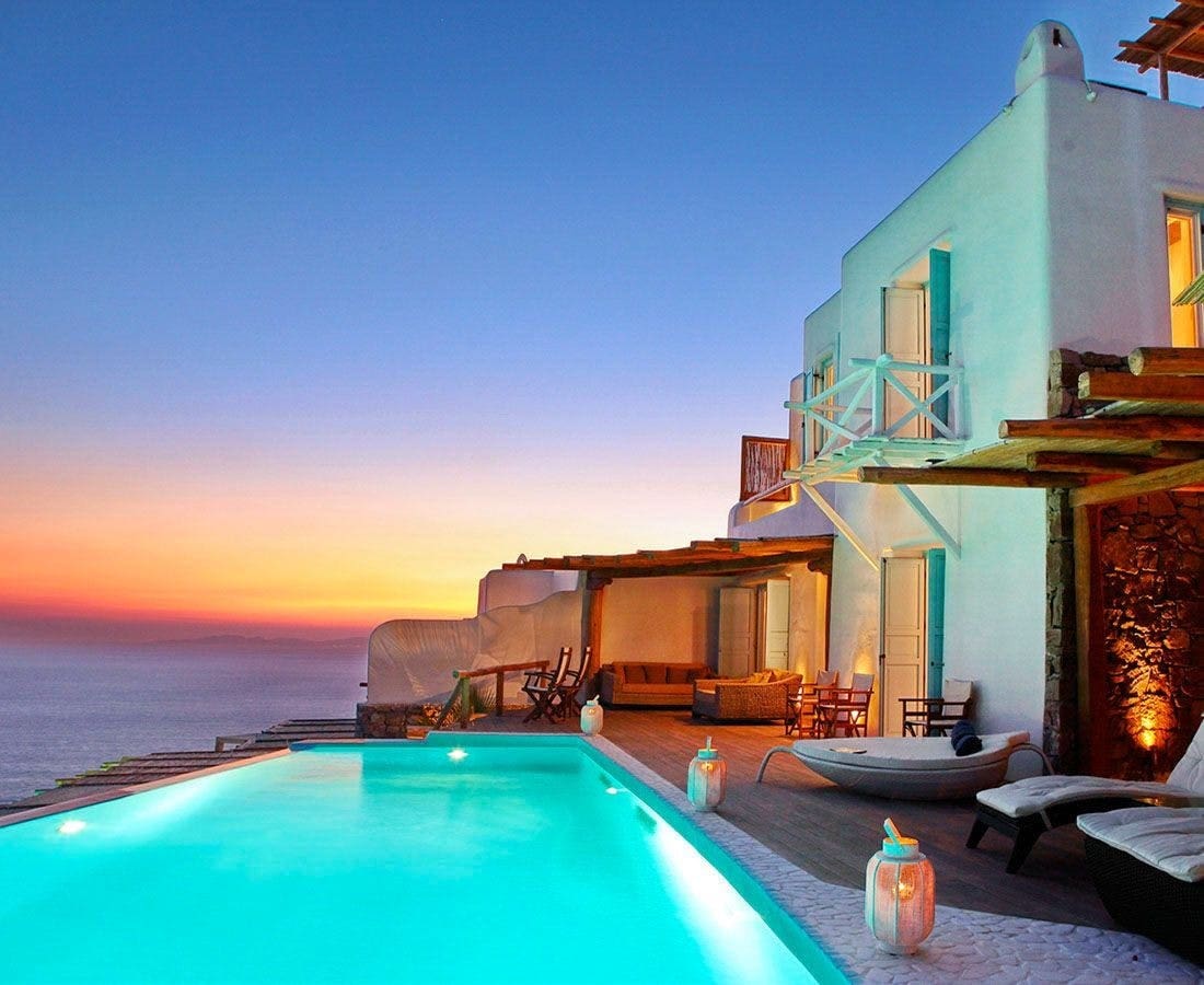 Villa Meltemi Mykonos Mykonos 13: Luxury 7-Bedroom Apartment with Infinity Pool and Sea Views, Mykonos