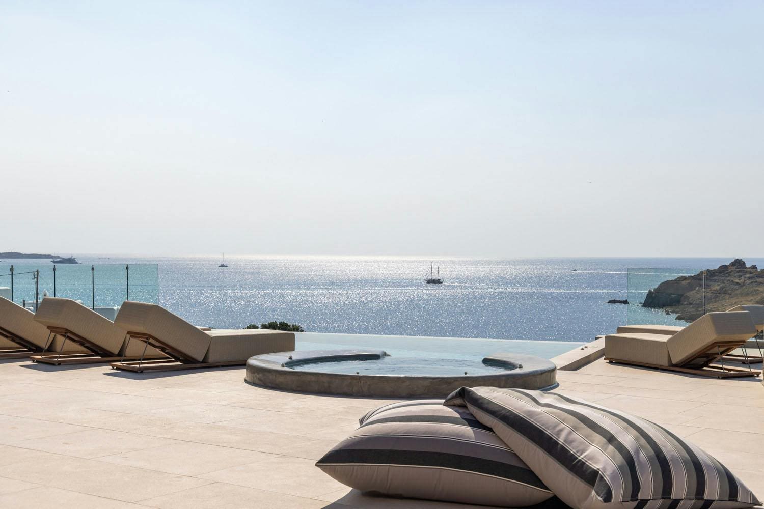 Villa Meltemi Mykonos Mykonos 2: Luxury 6-Bedroom Villa with Seaview and Pool, Mykonos