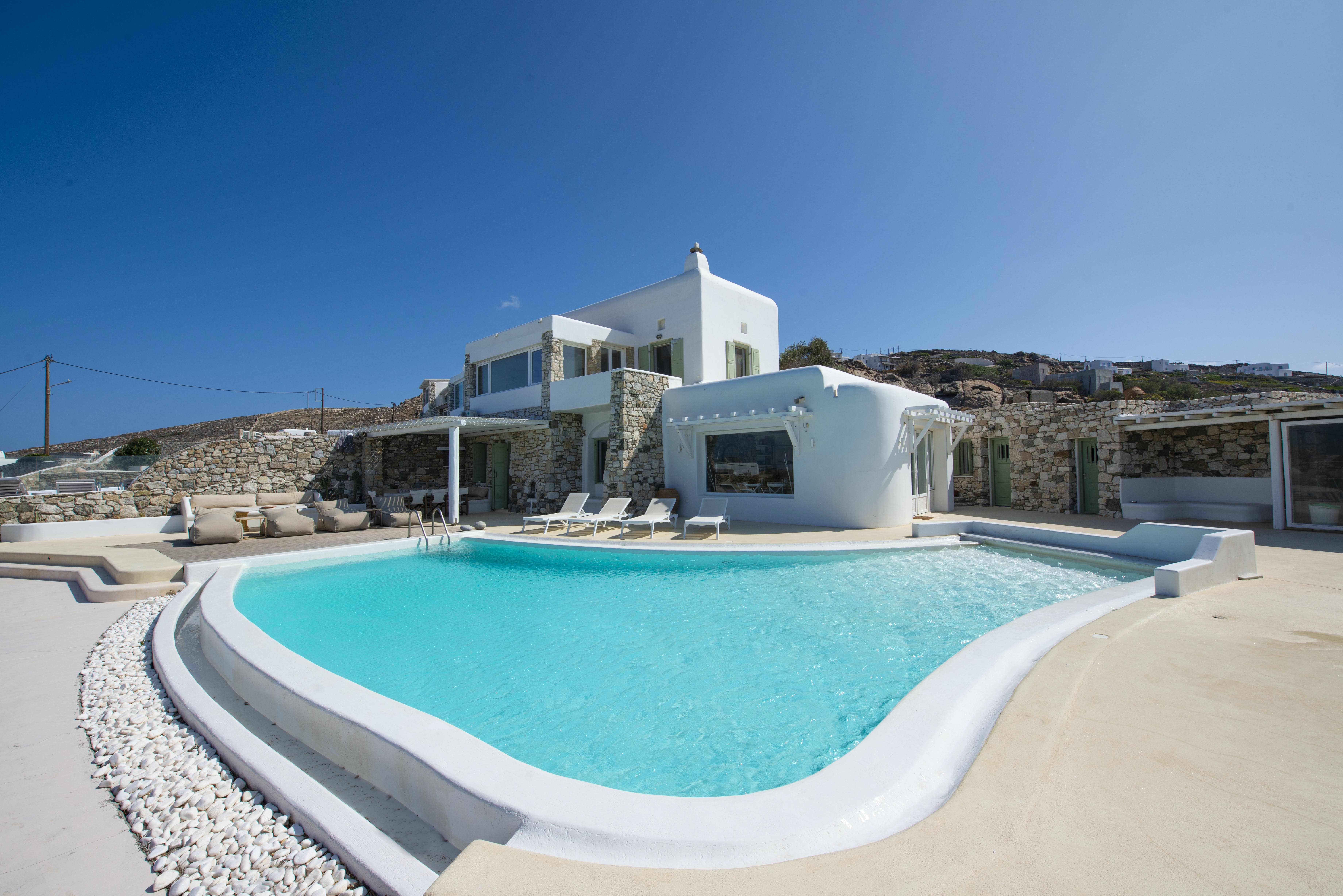 Villa Meltemi Mykonos Mykonos 26: 5-Bedroom Luxury Villa with Seaview and Pool, Mykonos