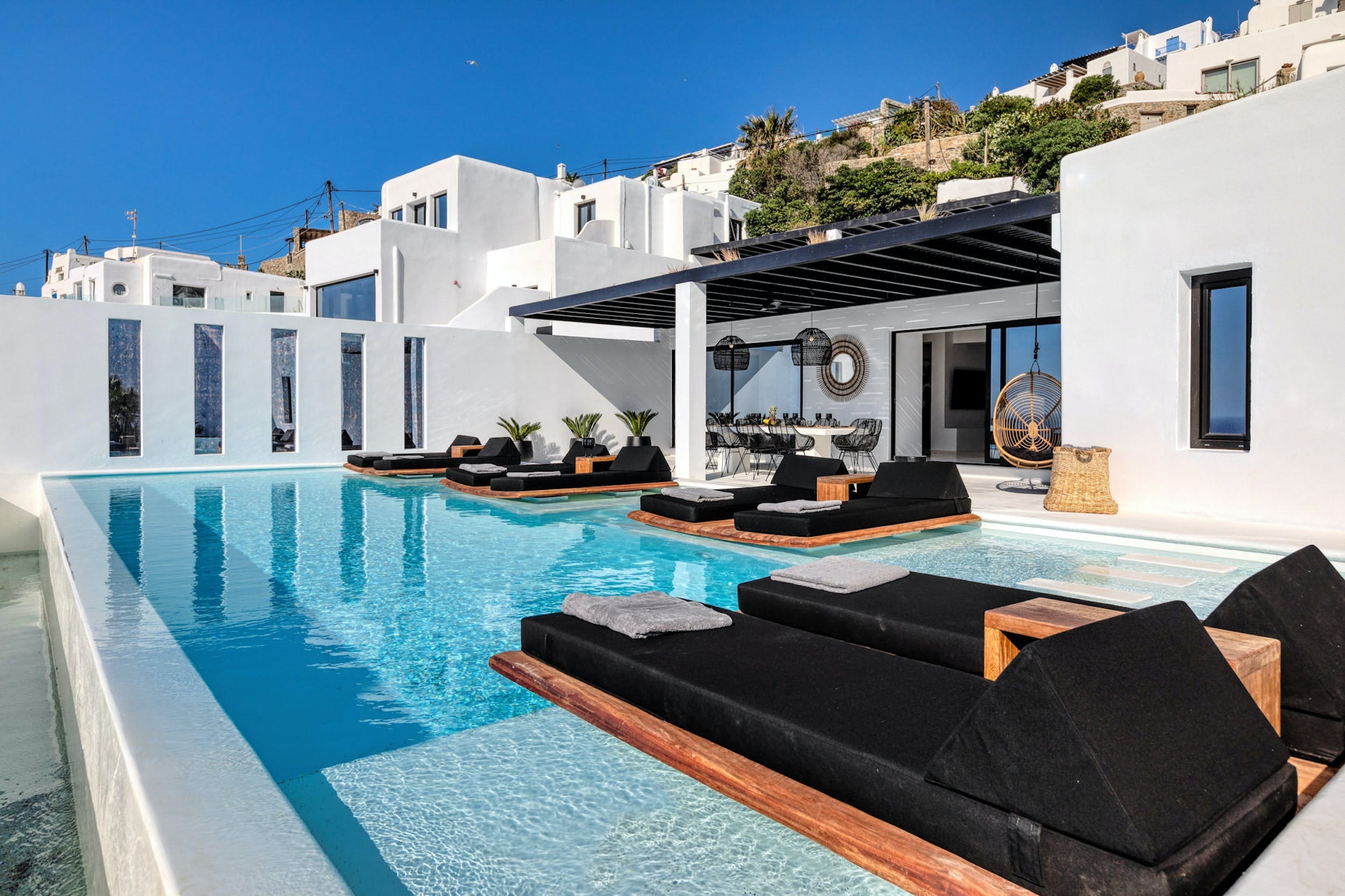 Villa Meltemi Mykonos Mykonos 30: Luxury 6-Bedroom Apartment with Infinity Pool and Seaview, Mykonos