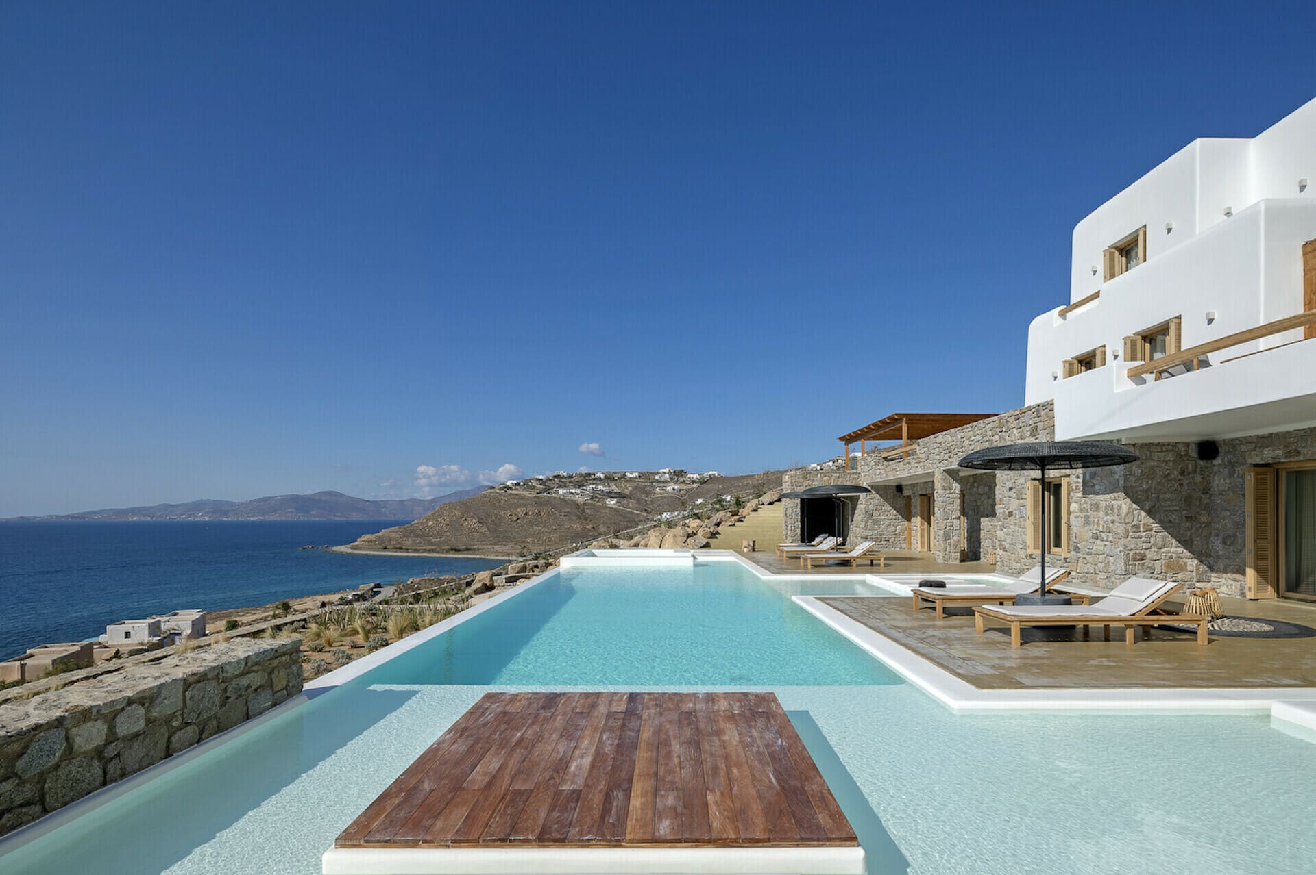 Villa Meltemi Mykonos Mykonos 38: Luxury 9-Bedroom Villa with Seaview and Pool, Mykonos