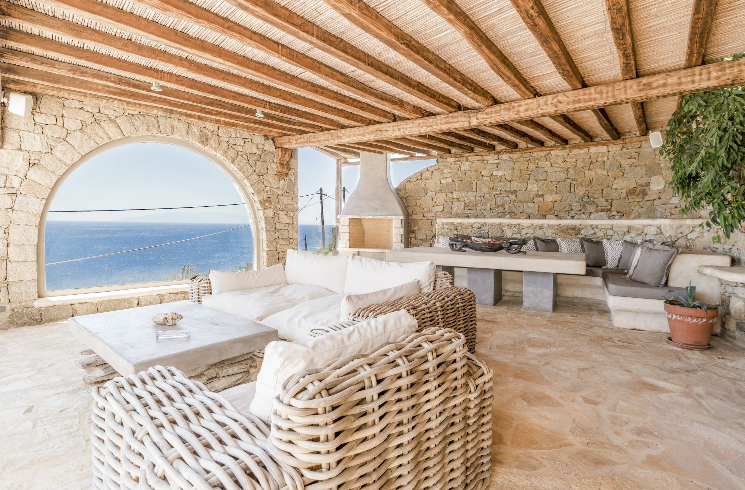 Villa Meltemi Mykonos Mykonos 49: Spacious 5-Bedroom Luxury Apartment with Stunning Seaview, Mykonos