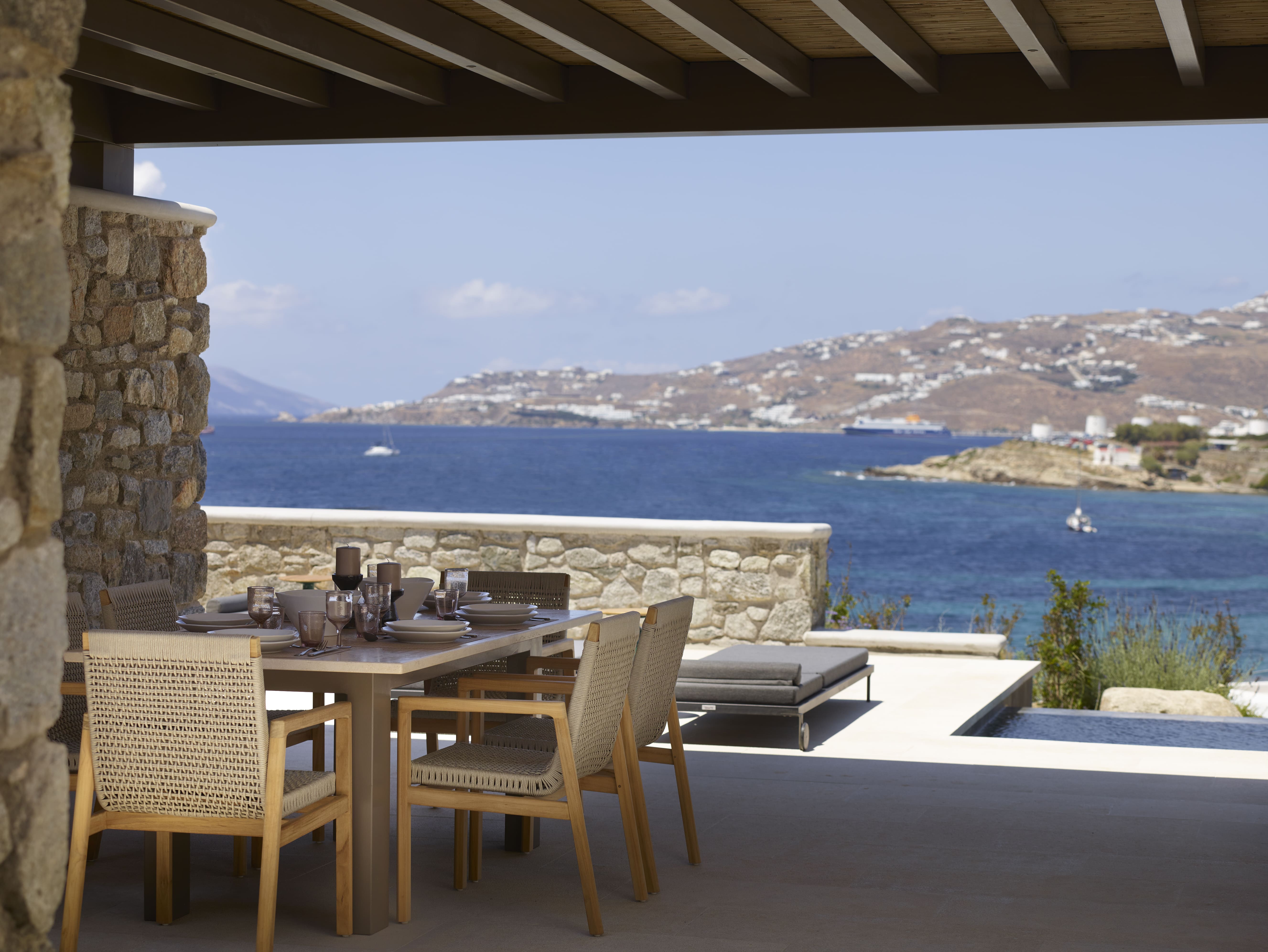 Villa Meltemi Mykonos Mykonos Town 2: Luxury 3-Bedroom Villa with Seaviews and Pool, Mykonos Town